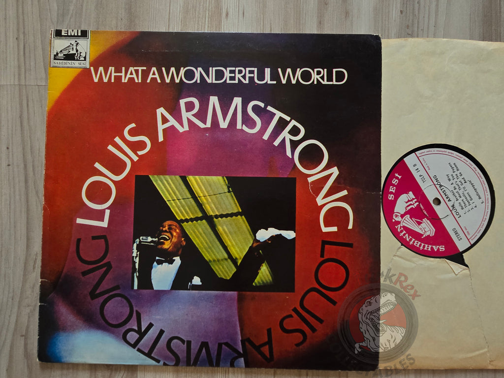 Louis Armstrong – What A Wonderful World Turkish Pressing Vinyl Turkey Edition