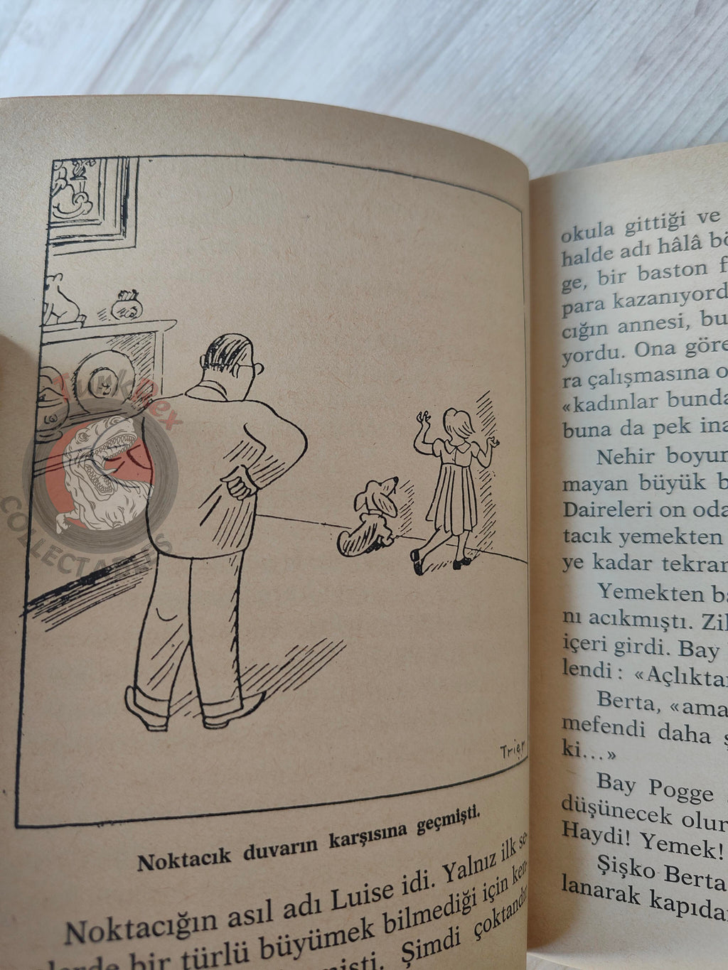 Erich Kästner – Pünktchen und Anton 1965 Turkish Book Turkey Illustrated