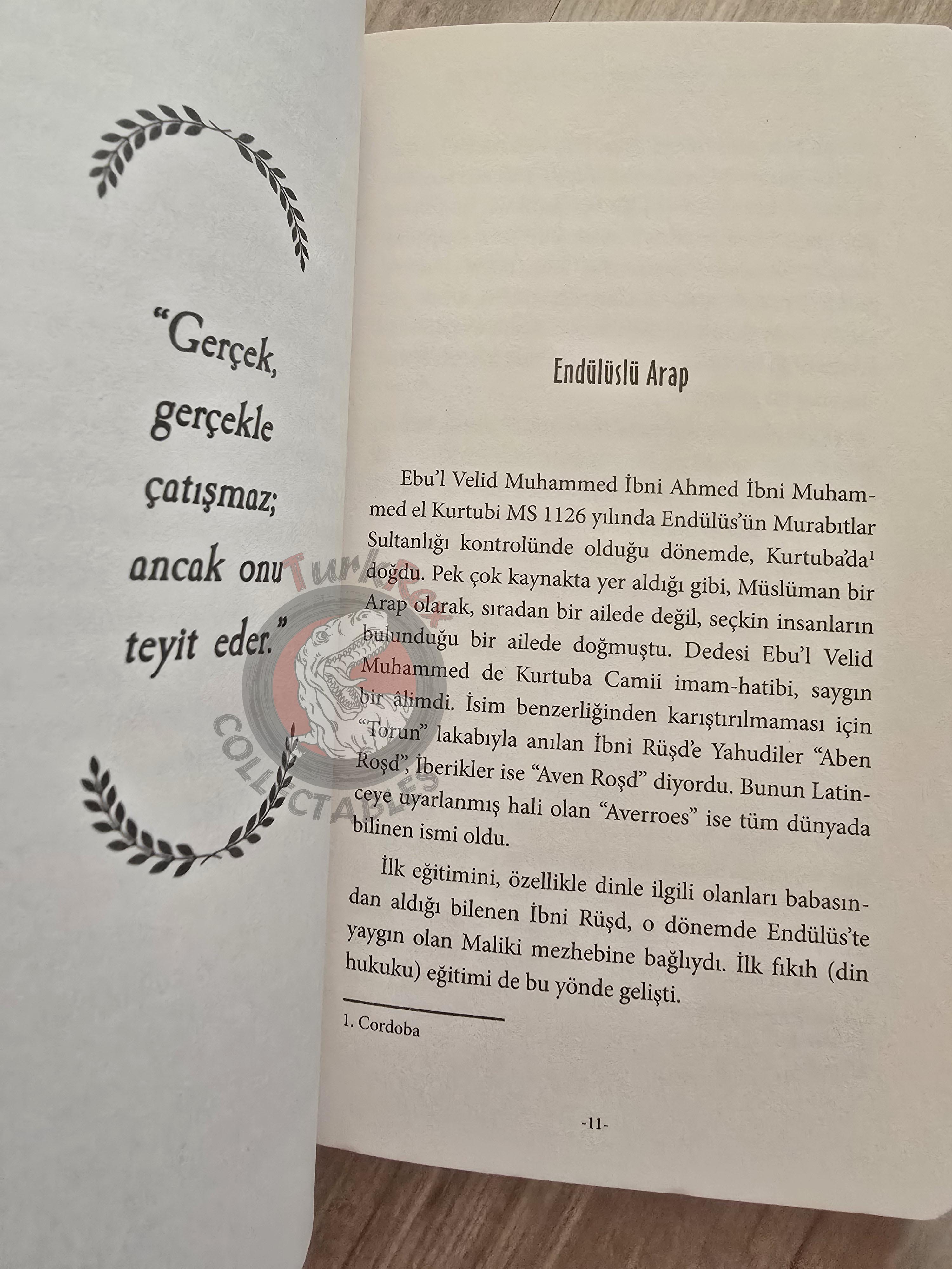 Averroes – Knowledge Is Our Homeland 2020 Turkish Book Turkey Ibn Rushd