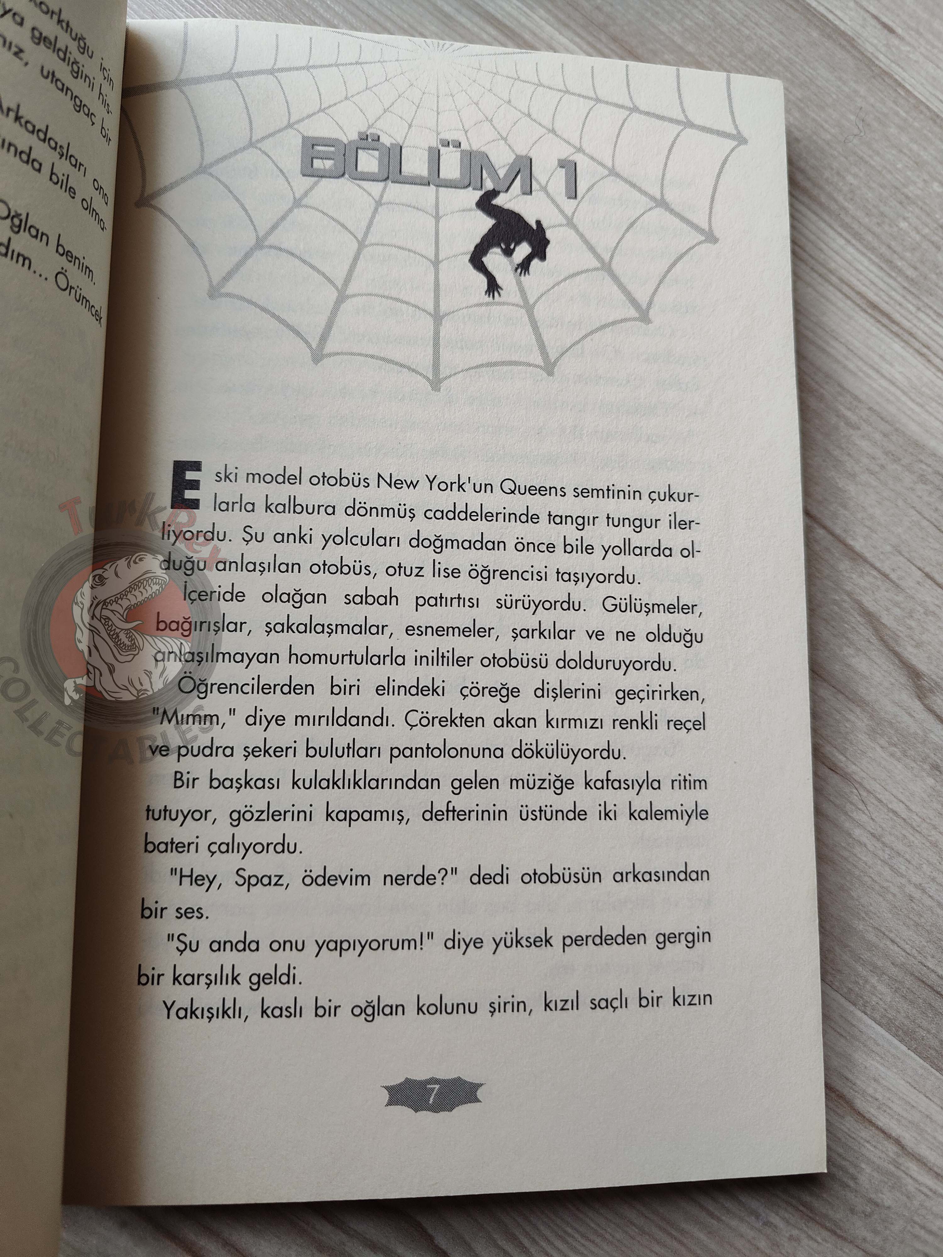 The Adventures of Spider-Man - Michael Teitelbaum Movie Turkish Comic Turkey Book
