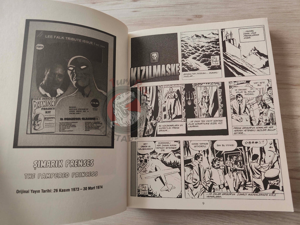 The Phantom #7 2014 Vandal-Looters Turkish Comic Turkey
