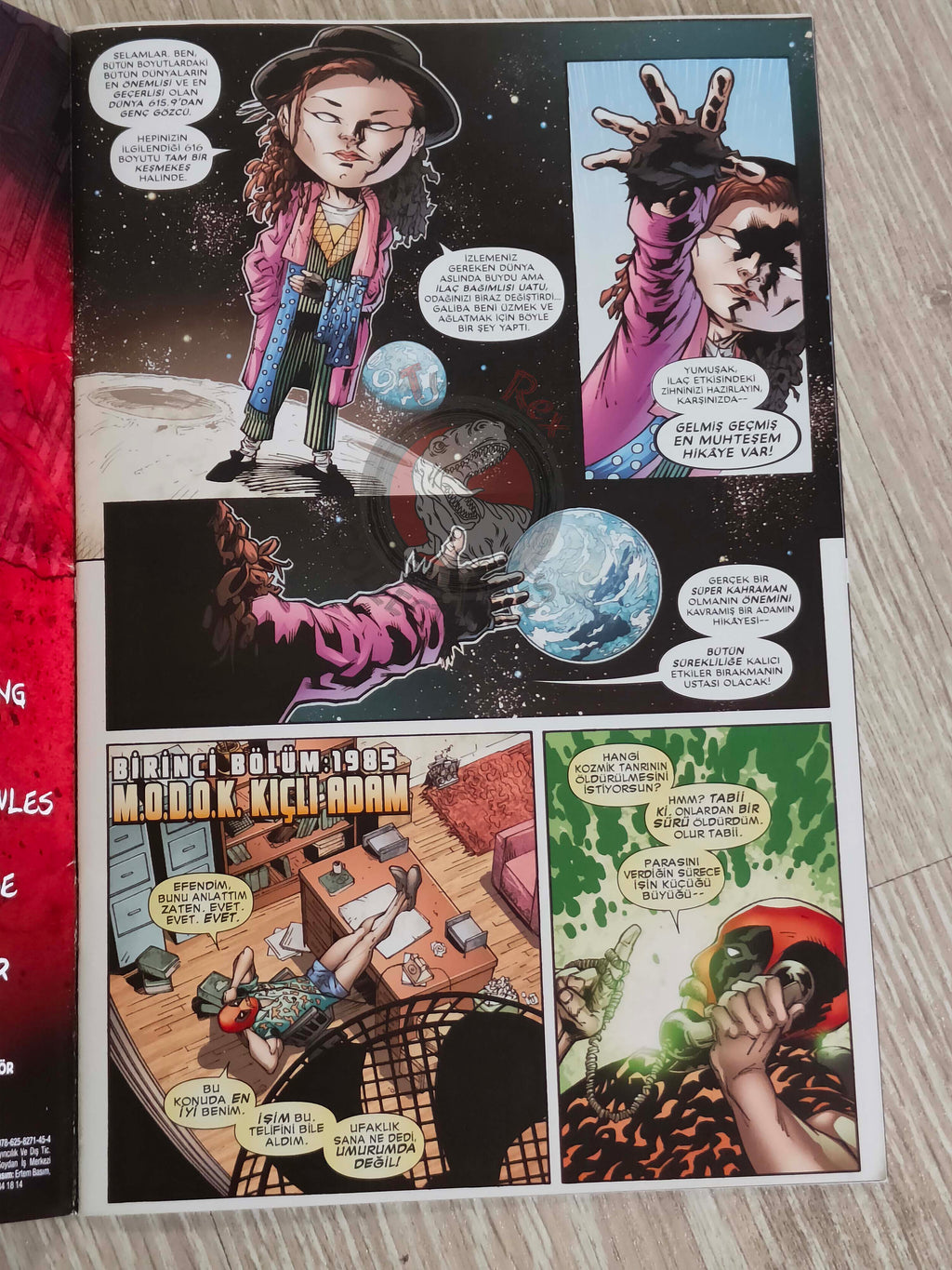What If? #1 – Venom Possessed Deadpool Turkish Comic Turkey