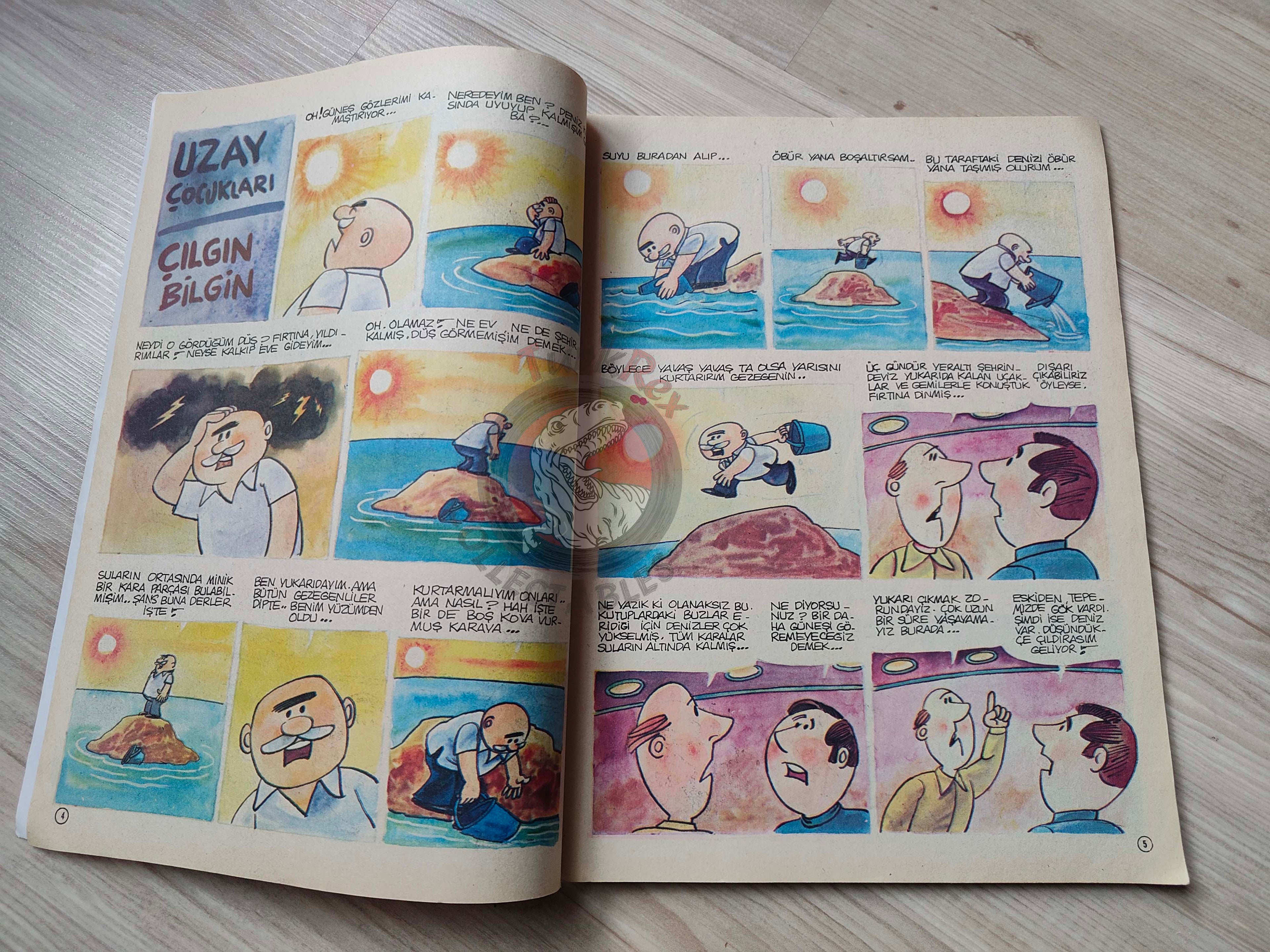 Milliyet Çocuk #15 1979 Turkish Comic Turkey Joyas Literarias Juveniles #101 Jules Verne