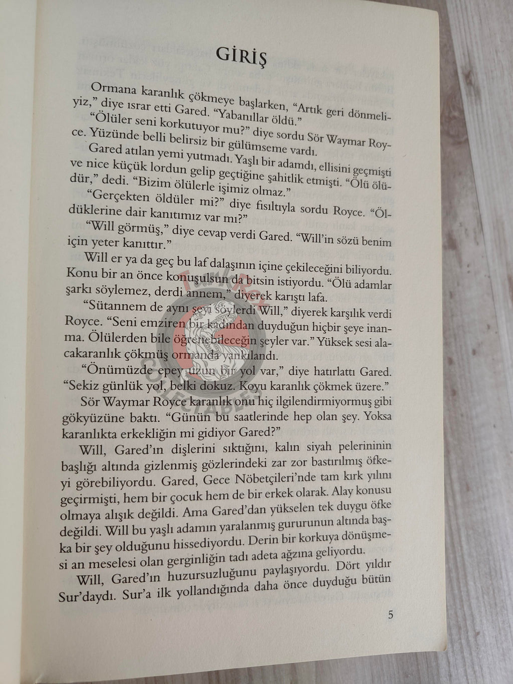 George R. R. Martin – A Game of Thrones Series Turkish Book Turkey Lot of 9
