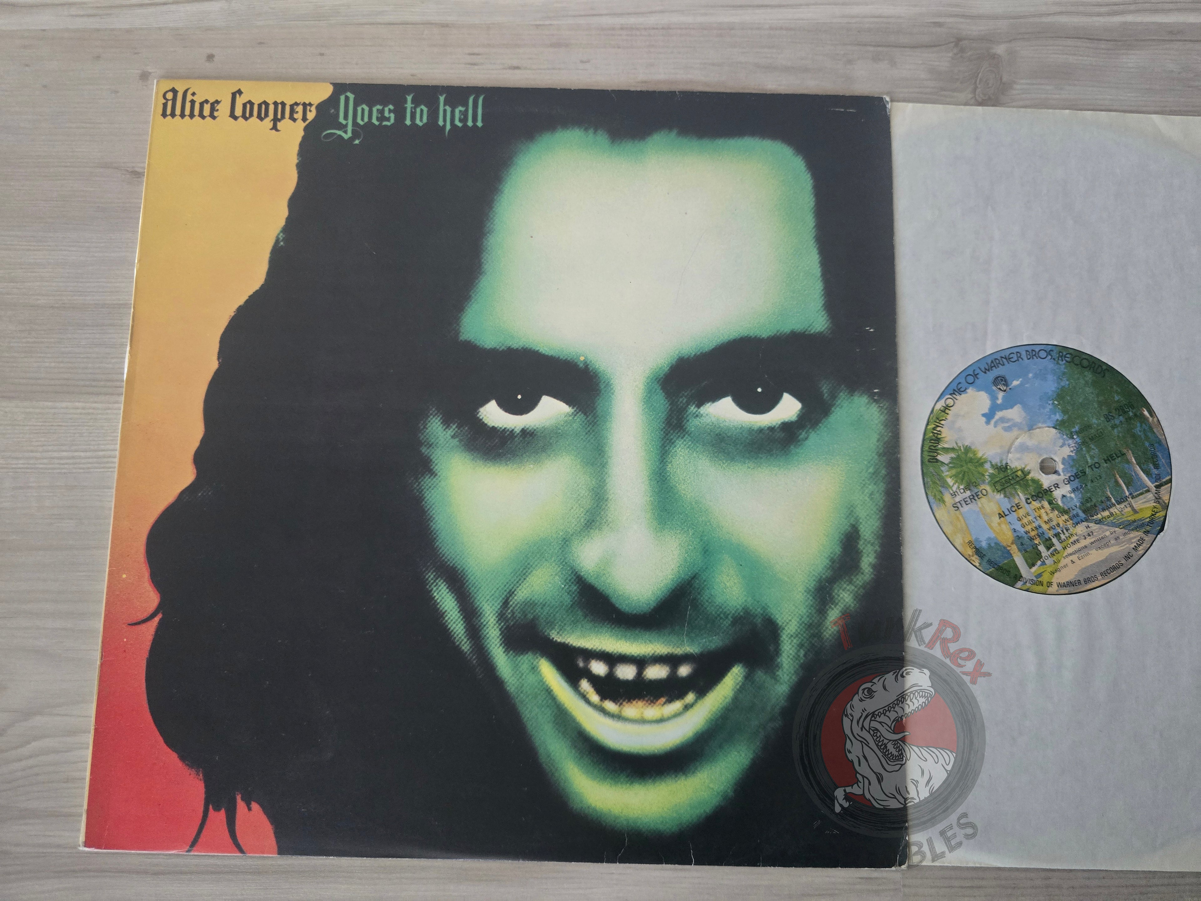 Alice Cooper – Goes To Hell Turkish Pressing Vinyl Turkey Edition