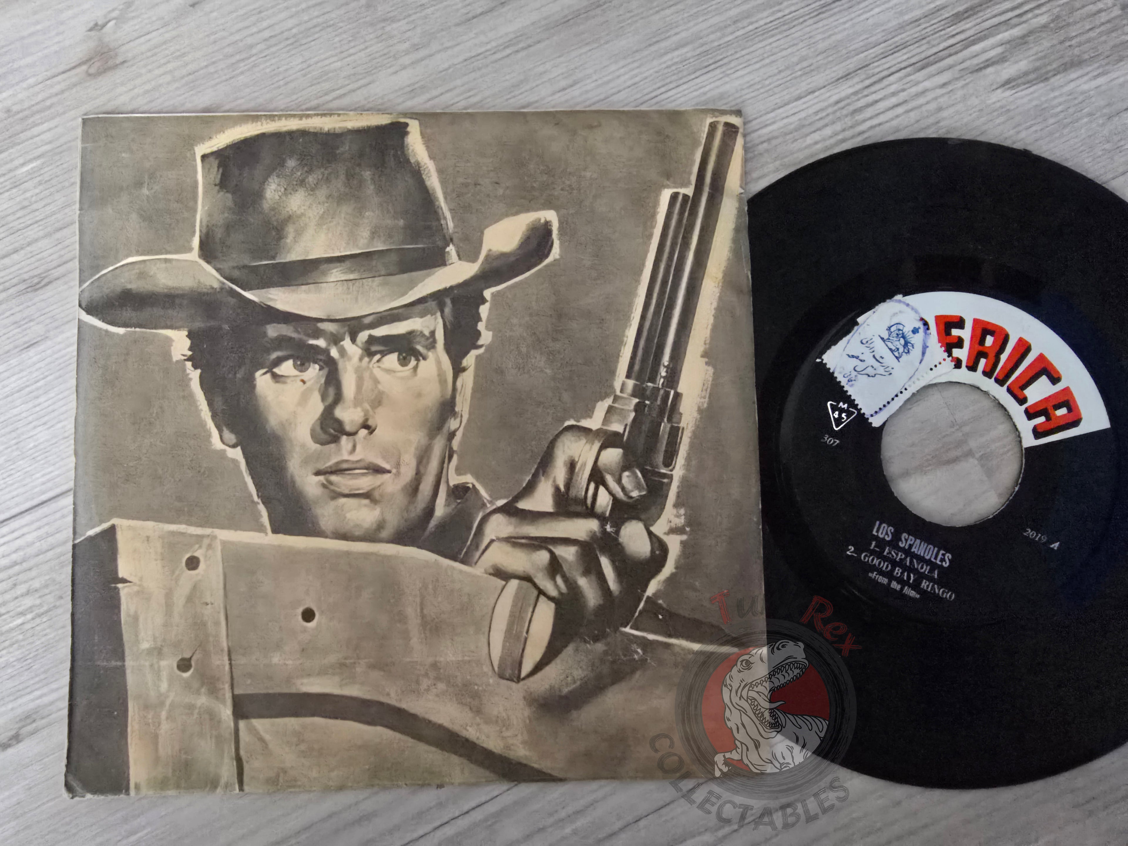 Los Españoles – Espanola / Goodbye Ringo 7" Iran Pressing Vinyl Iranian Edition