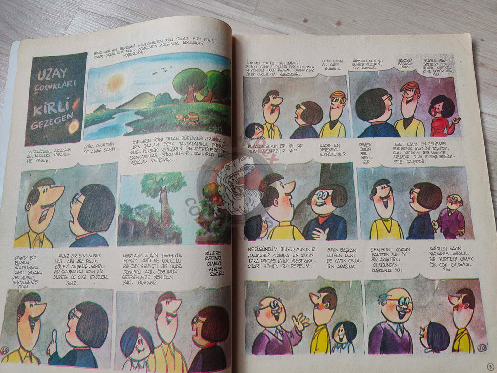 Milliyet Çocuk #53 1979 Turkish Comic Turkey Joyas Literarias Juveniles #109 Aldo Brunetti