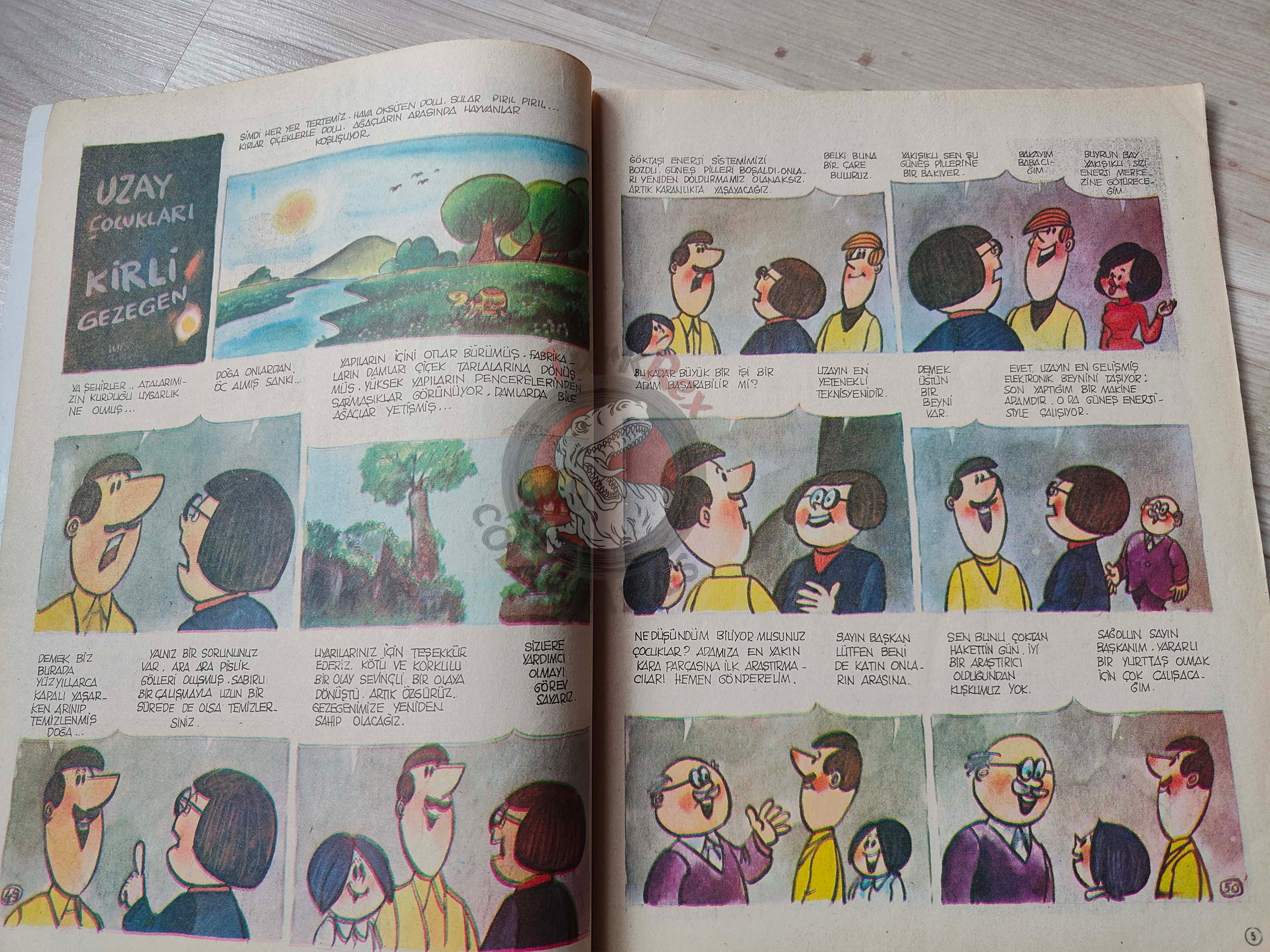 Milliyet Çocuk #53 1979 Turkish Comic Turkey Joyas Literarias Juveniles #109 Aldo Brunetti