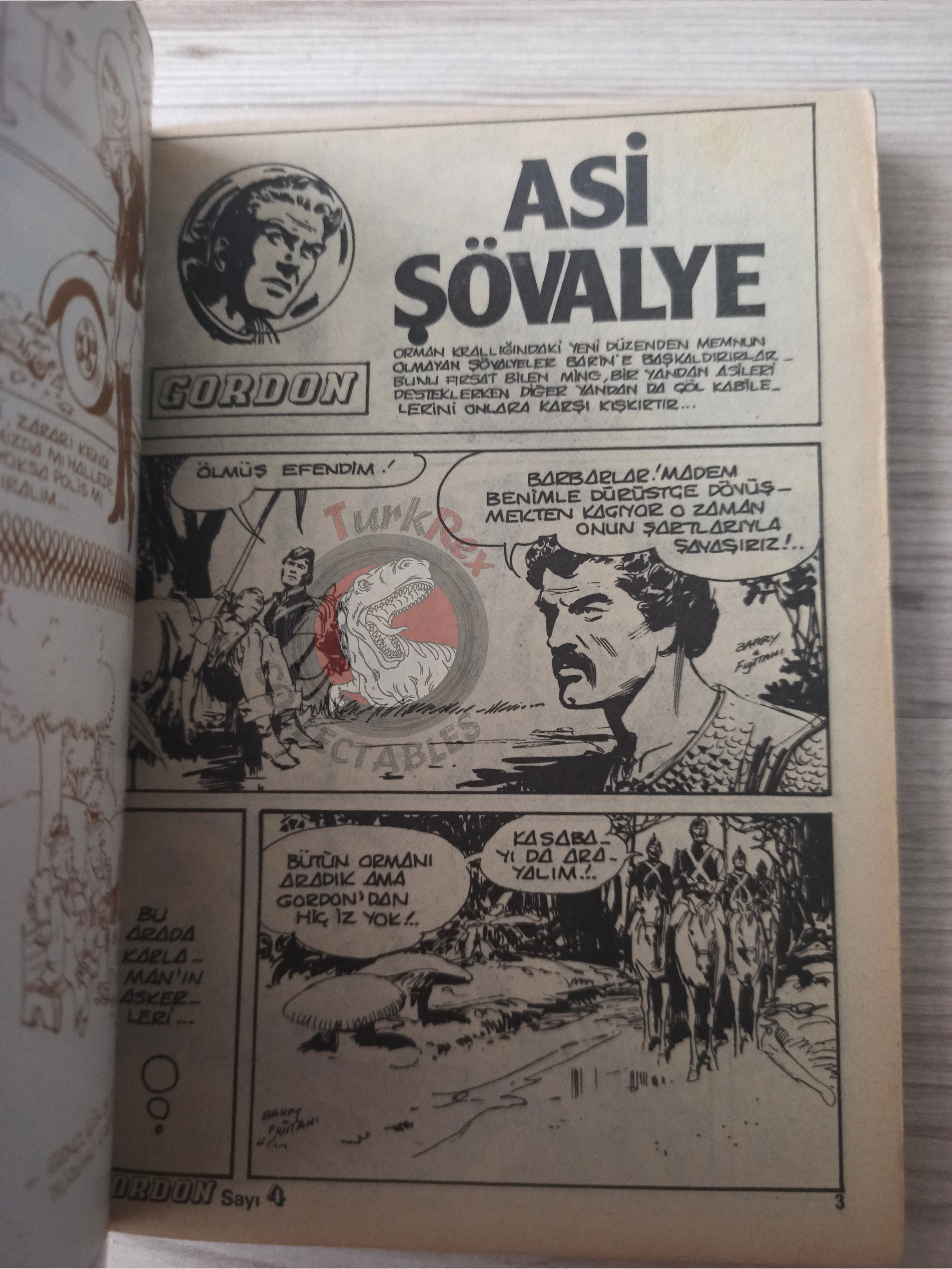 Flash Gordon Super Album #2 1980s Turkish Comic Turkey #115 #118 #119