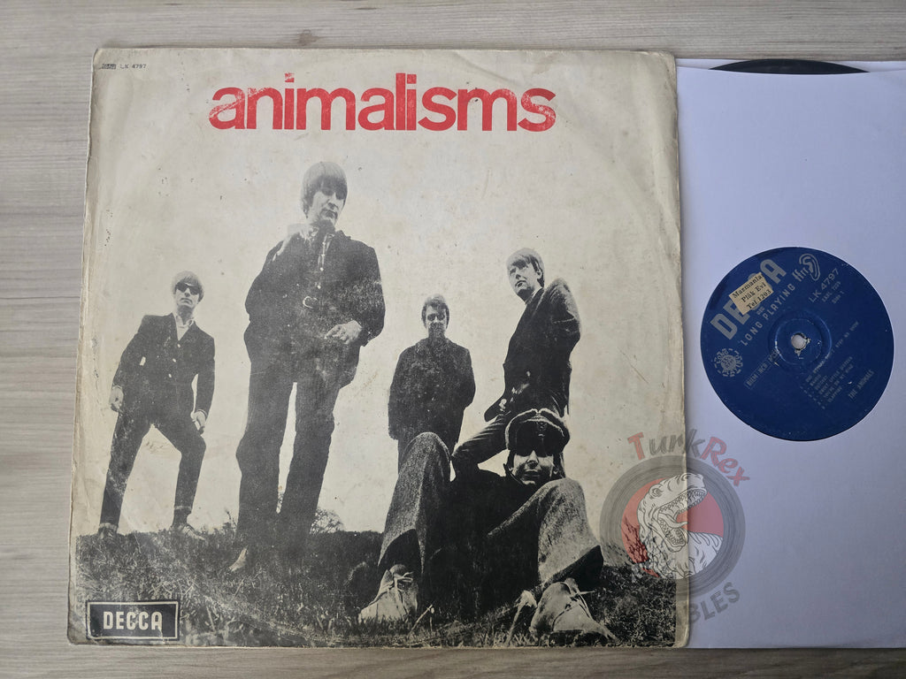 The Animals – Animalisms Turkish Pressing Vinyl Turkey Edition