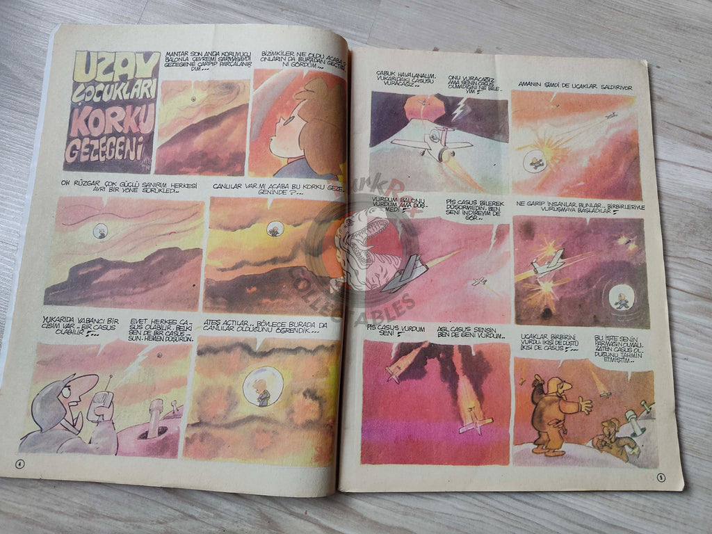 Milliyet Çocuk #3 1979 Turkish Comic Turkey Joyas Literarias Juveniles #37 Howard Stanley