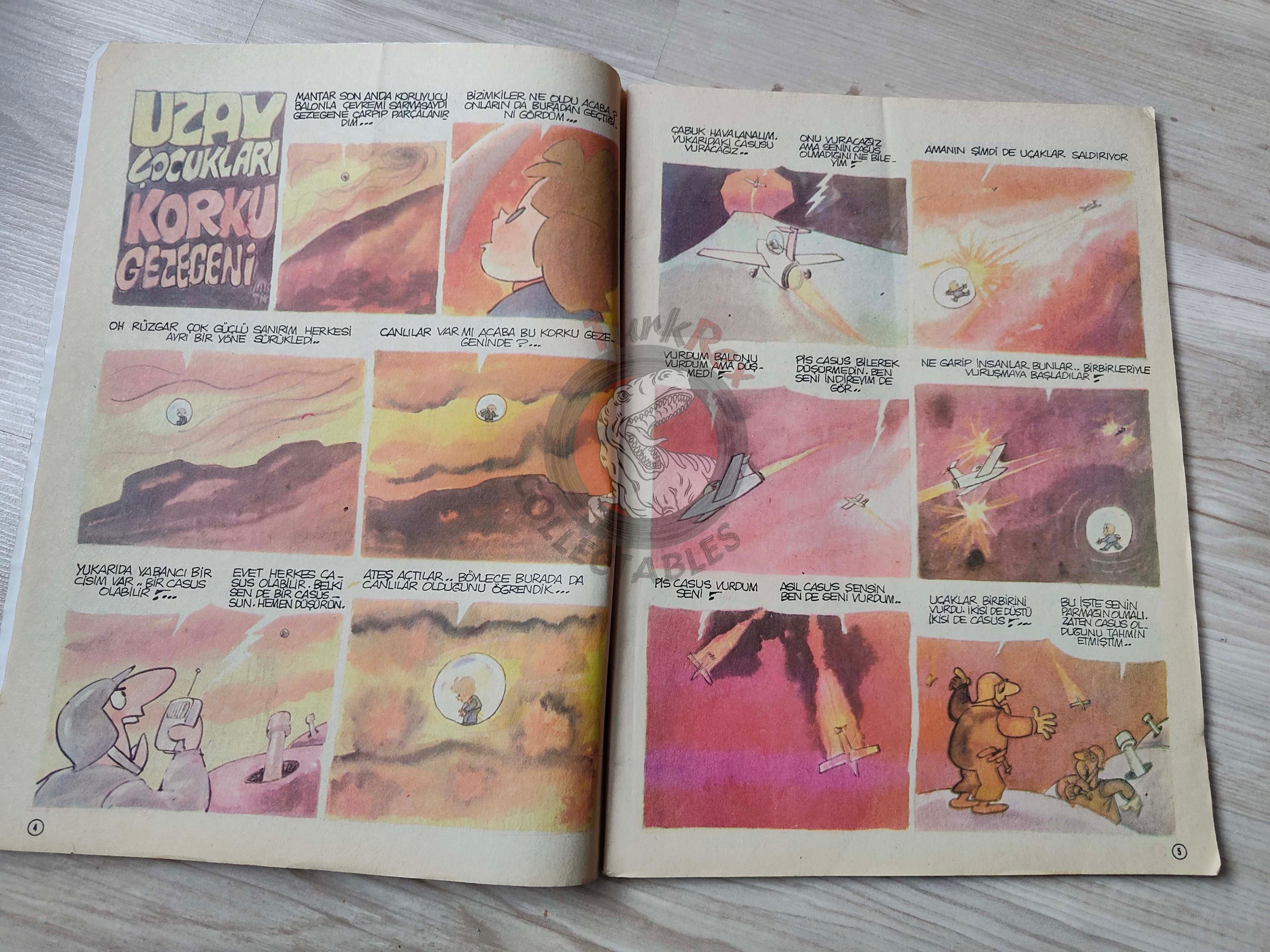 Milliyet Çocuk #3 1979 Turkish Comic Turkey Joyas Literarias Juveniles #37 Howard Stanley