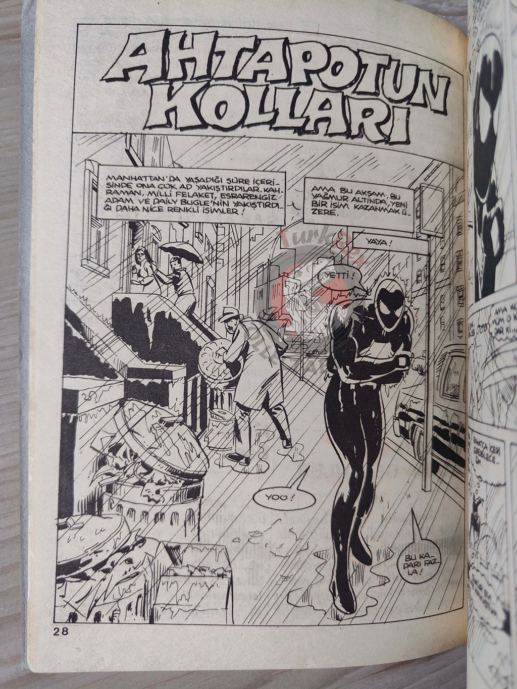 Spider-Man #104 1989 Turkish Comic Turkey Web of #30 Amazing #296 #297 Ka-Zar #22