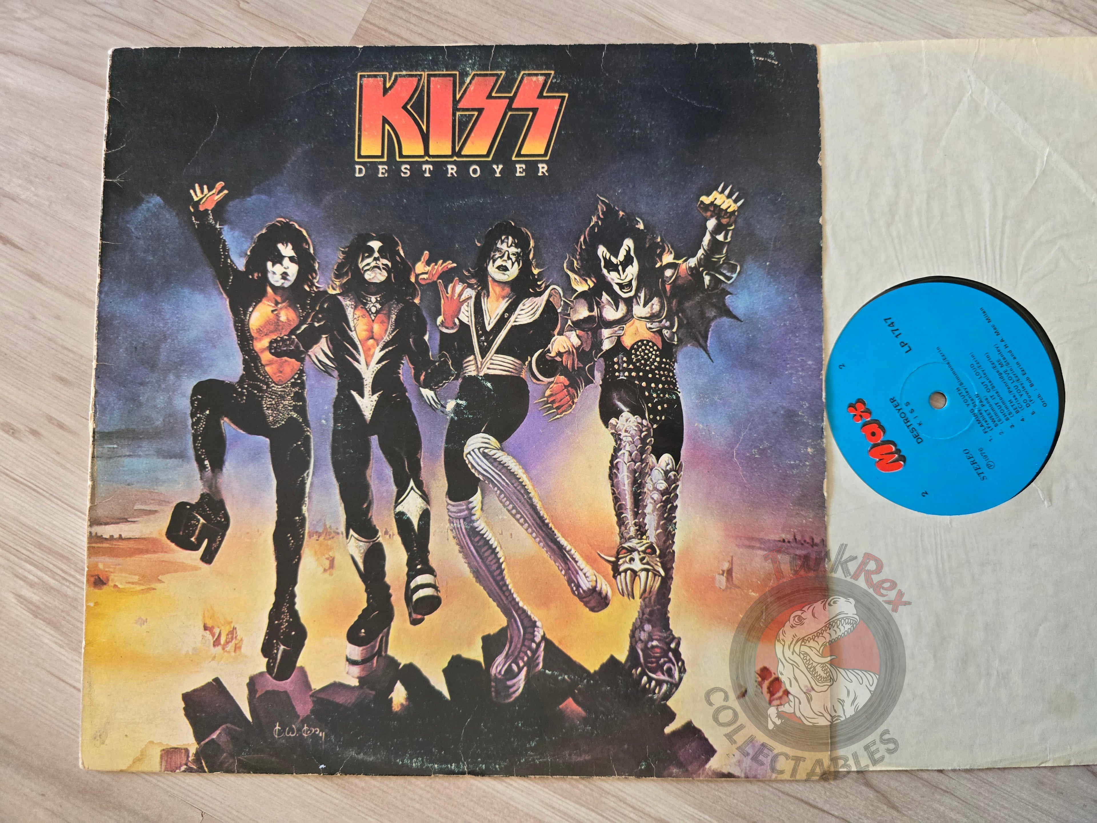 Kiss – Destroyer Turkish Pressing Vinyl Turkey Edition