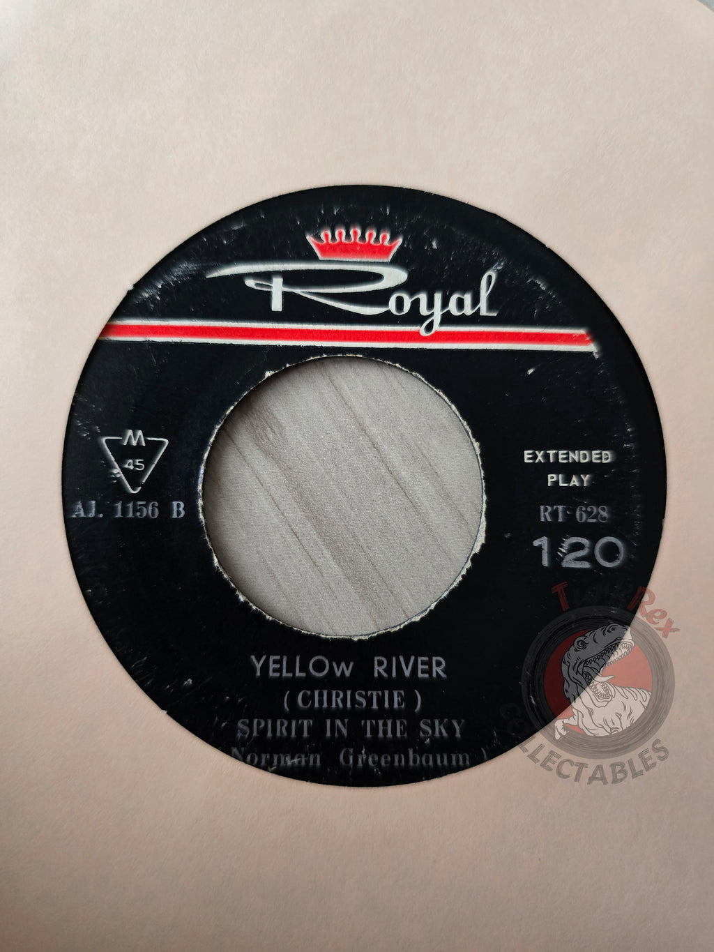 Vanity Fare / Barry Ryan / Christie / Norman Greenbaum 7" Iran Pressing Vinyl Iranian Edition