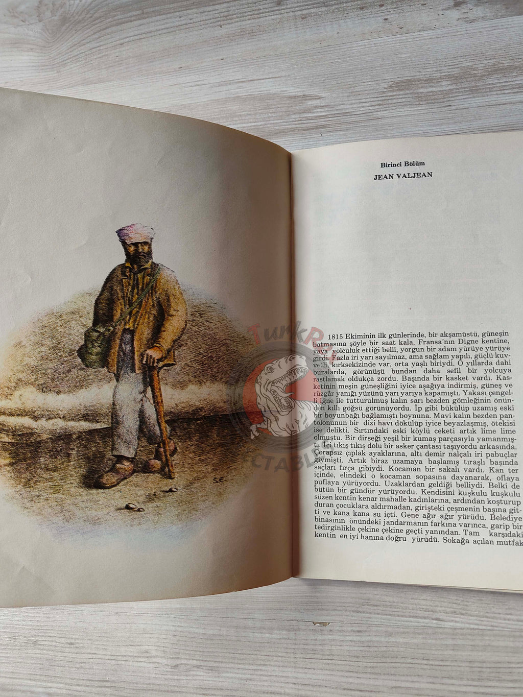Victor Hugo – Les Misérables 1980s Illustrated Turkish Book Turkey