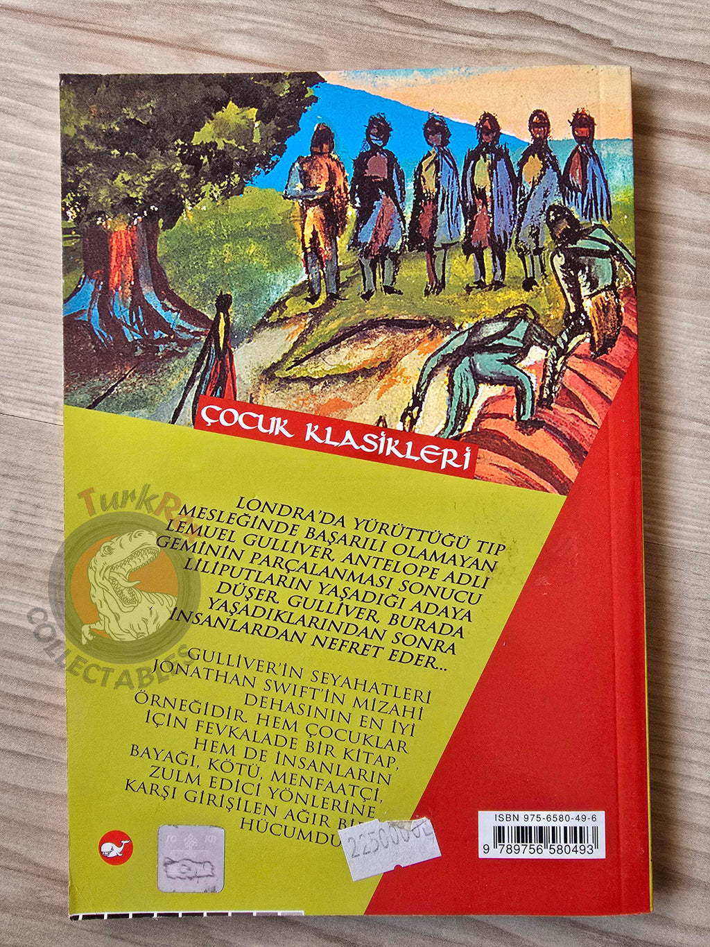 Jonathan Swift – Gulliver's Travels 2002 Turkish Book Turkey