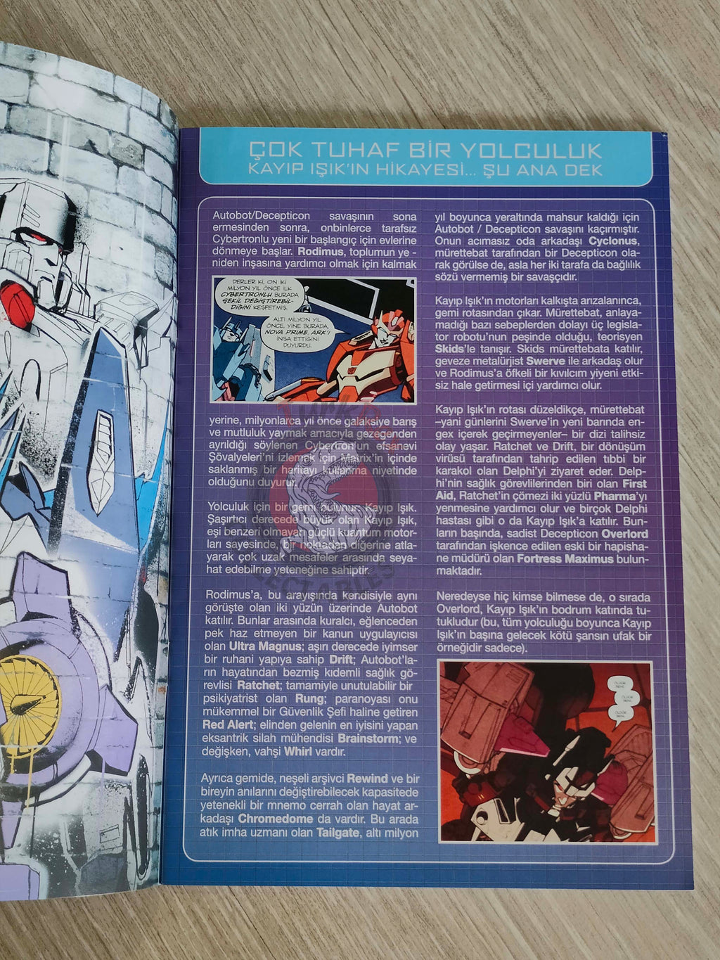 Transformers Lost Light #1 Turkish Comic Turkey James Roberts