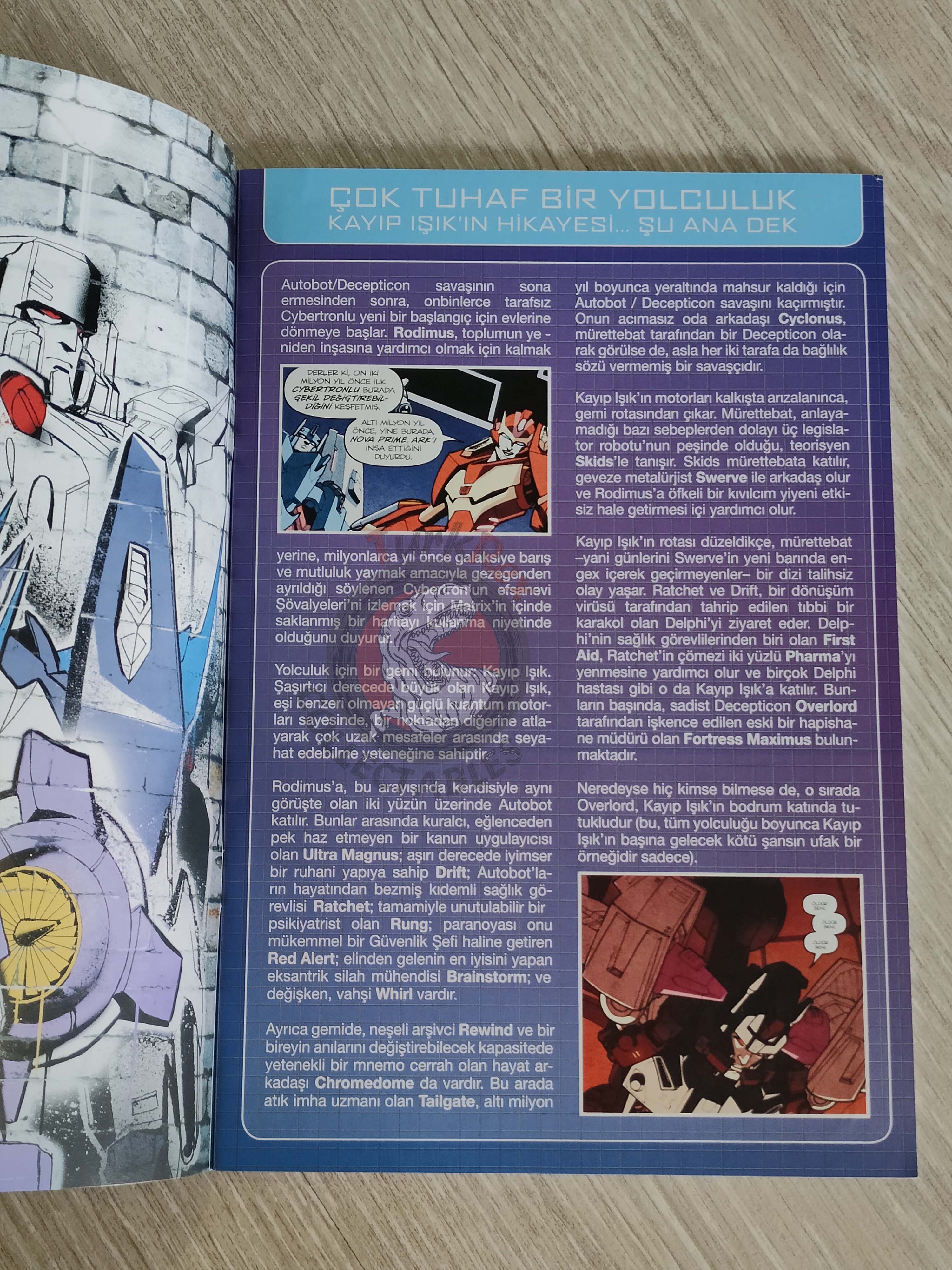 Transformers Lost Light #1 Turkish Comic Turkey James Roberts