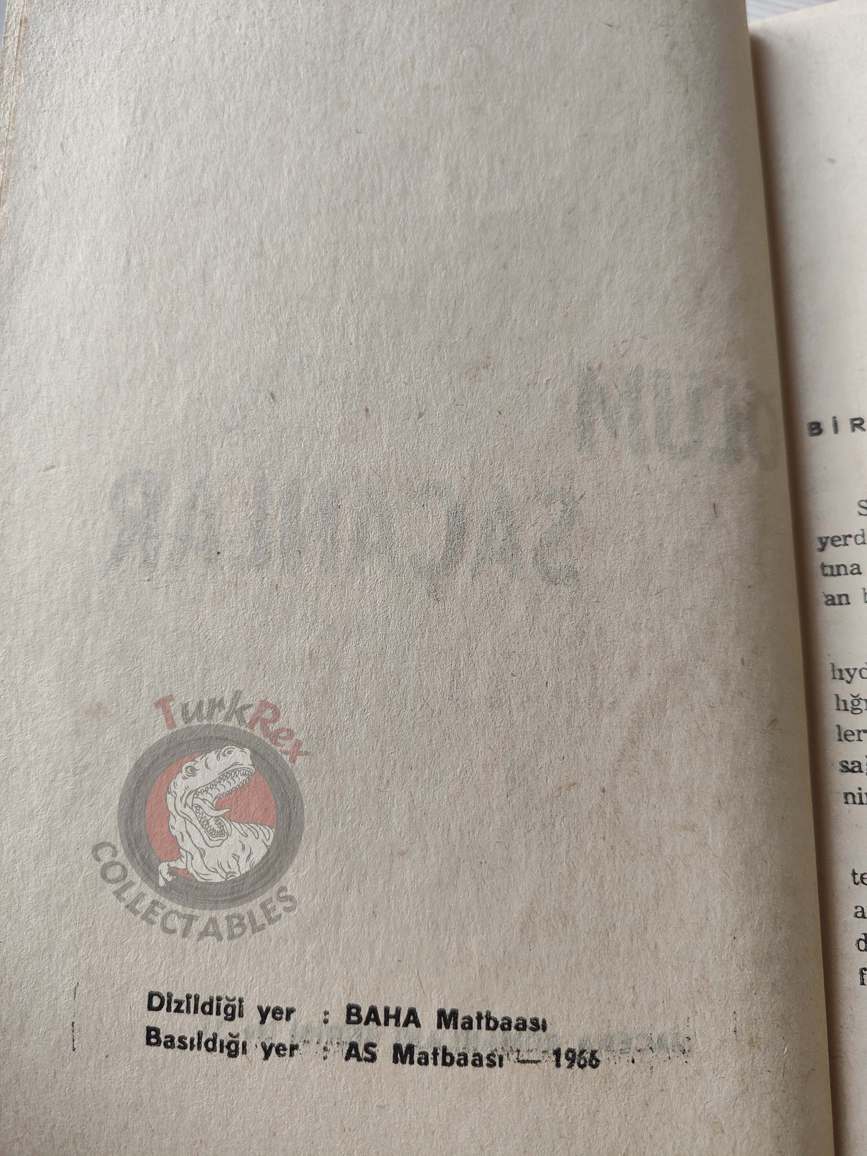 Jean Bruce O.S.S. 117 Coup d’éclat à Pretoria 1966 1st Turkish Book Turkey John Pratt