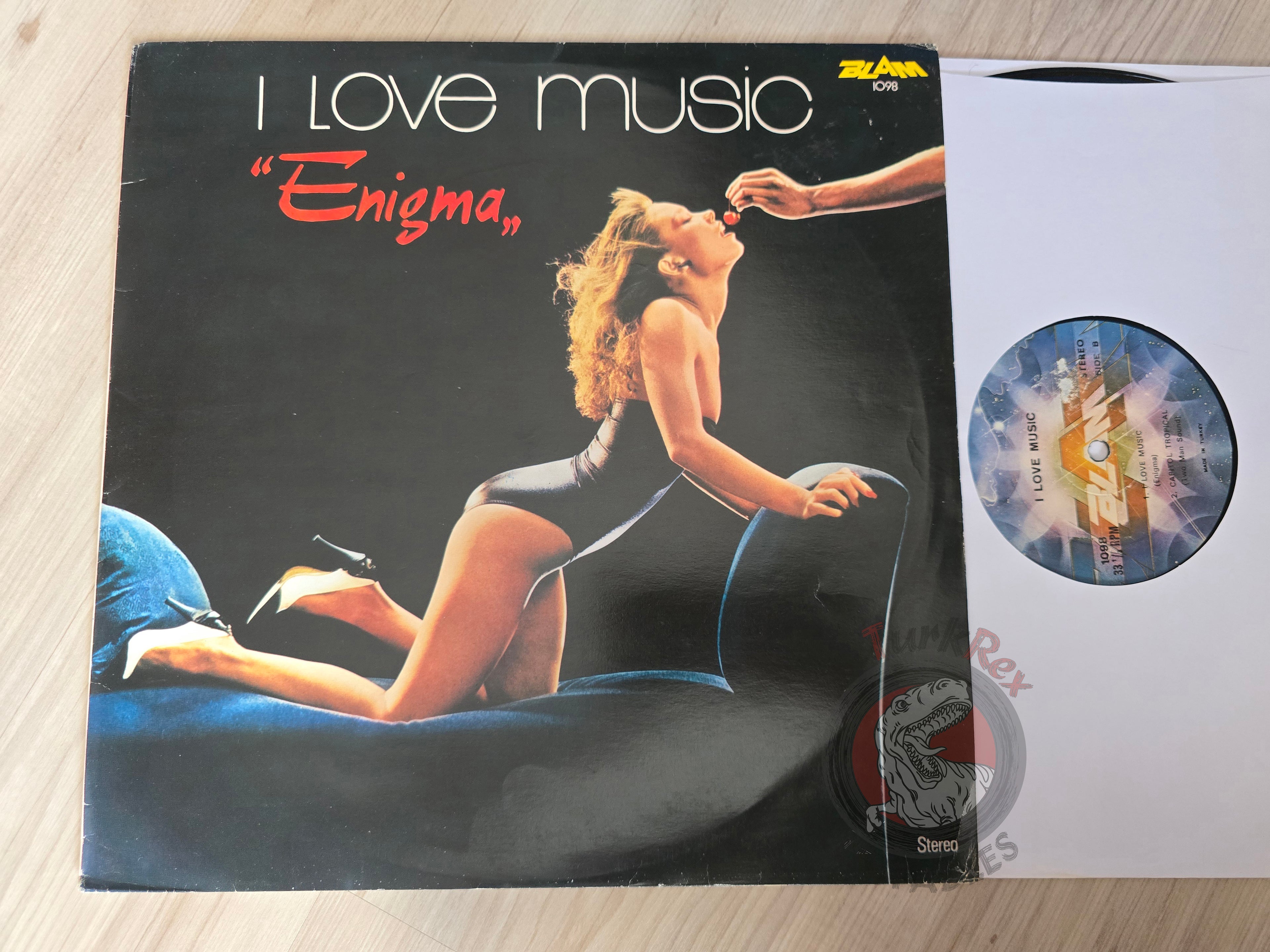 Enigma – I Love Music Turkish Pressing Vinyl Turkey Edition