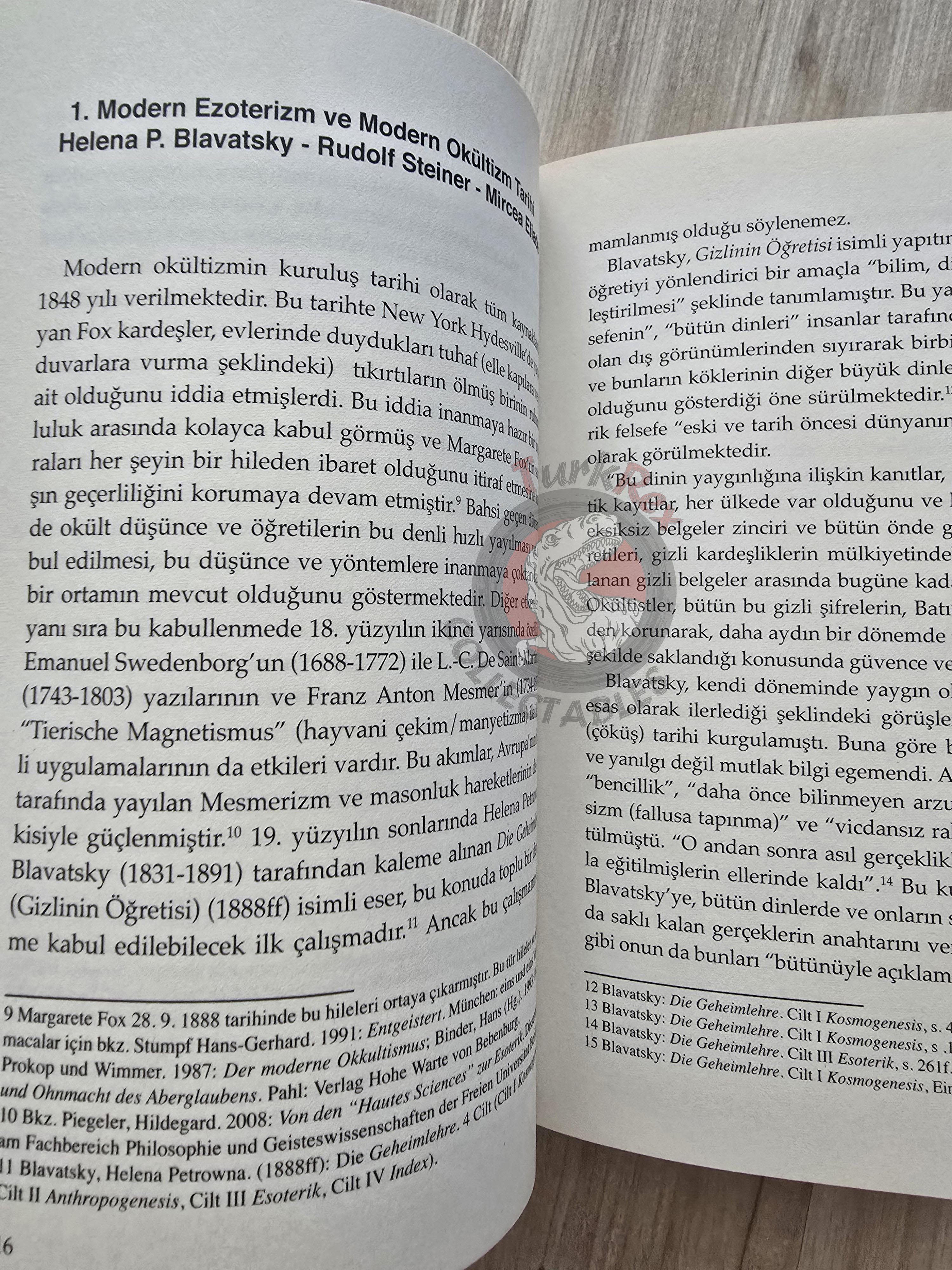 Hartmut Zinser – Introduction to Esotericism 2011 Turkish Book Turkey
