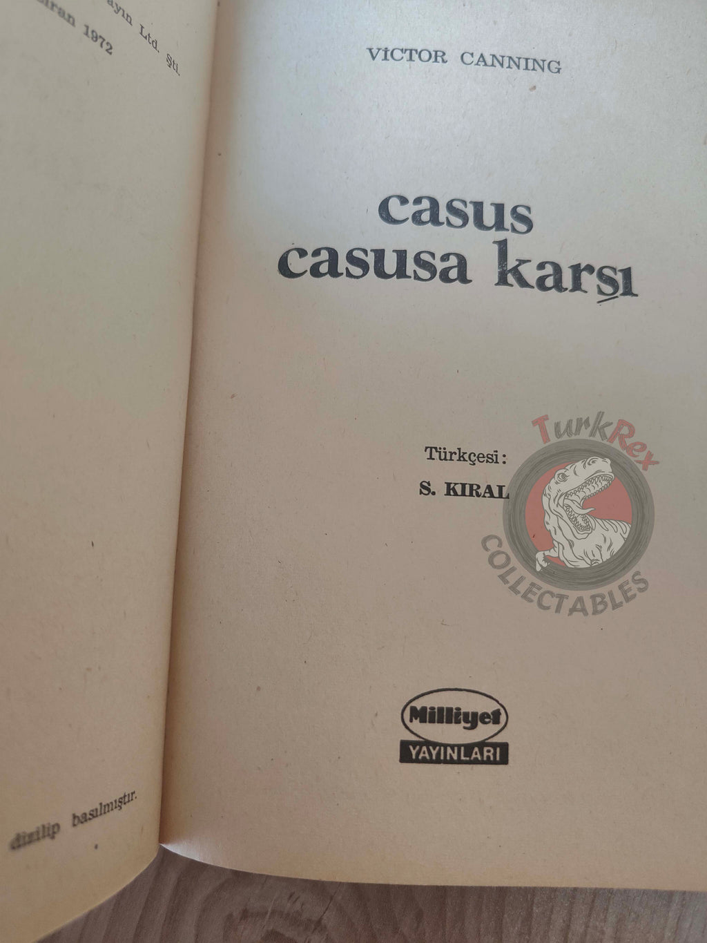 Victor Canning – A Forest of Eyes 1972 1st Turkish Book Turkey