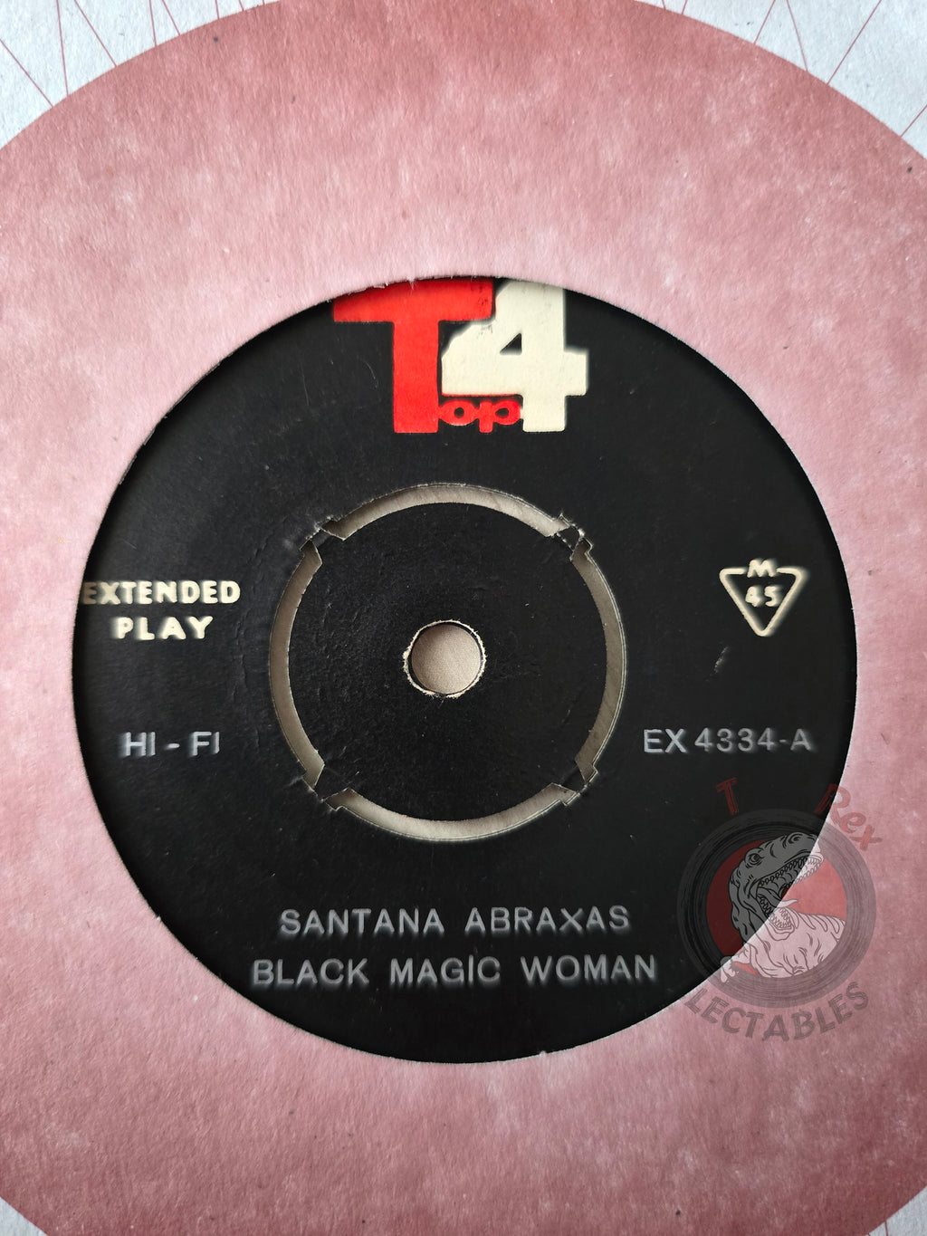 Santana – Black Magic Woman 7" Iran Pressing Vinyl Iranian Edition