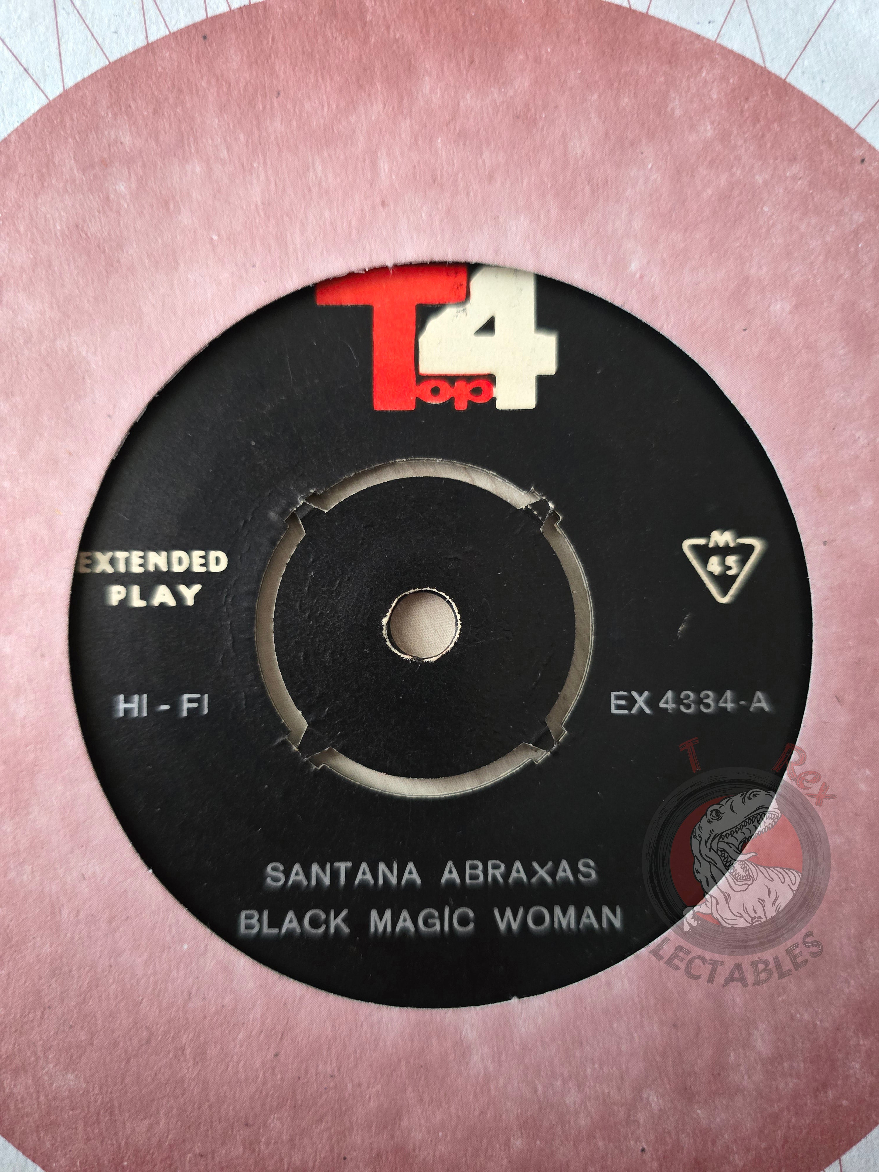 Santana – Black Magic Woman 7" Iran Pressing Vinyl Iranian Edition