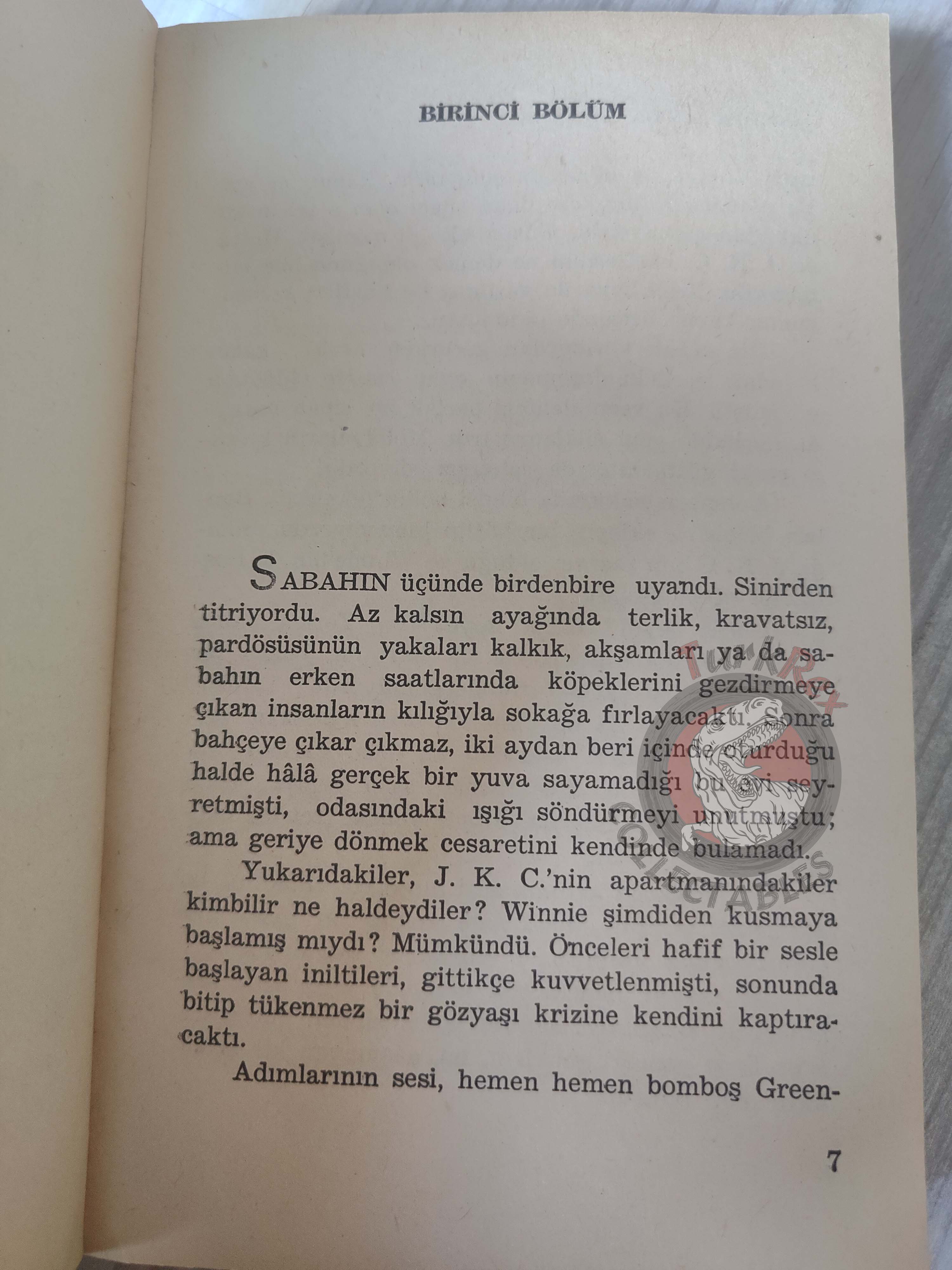 Georges Simenon – Three Beds in Manhattan 1972 1st Turkish Book Turkey