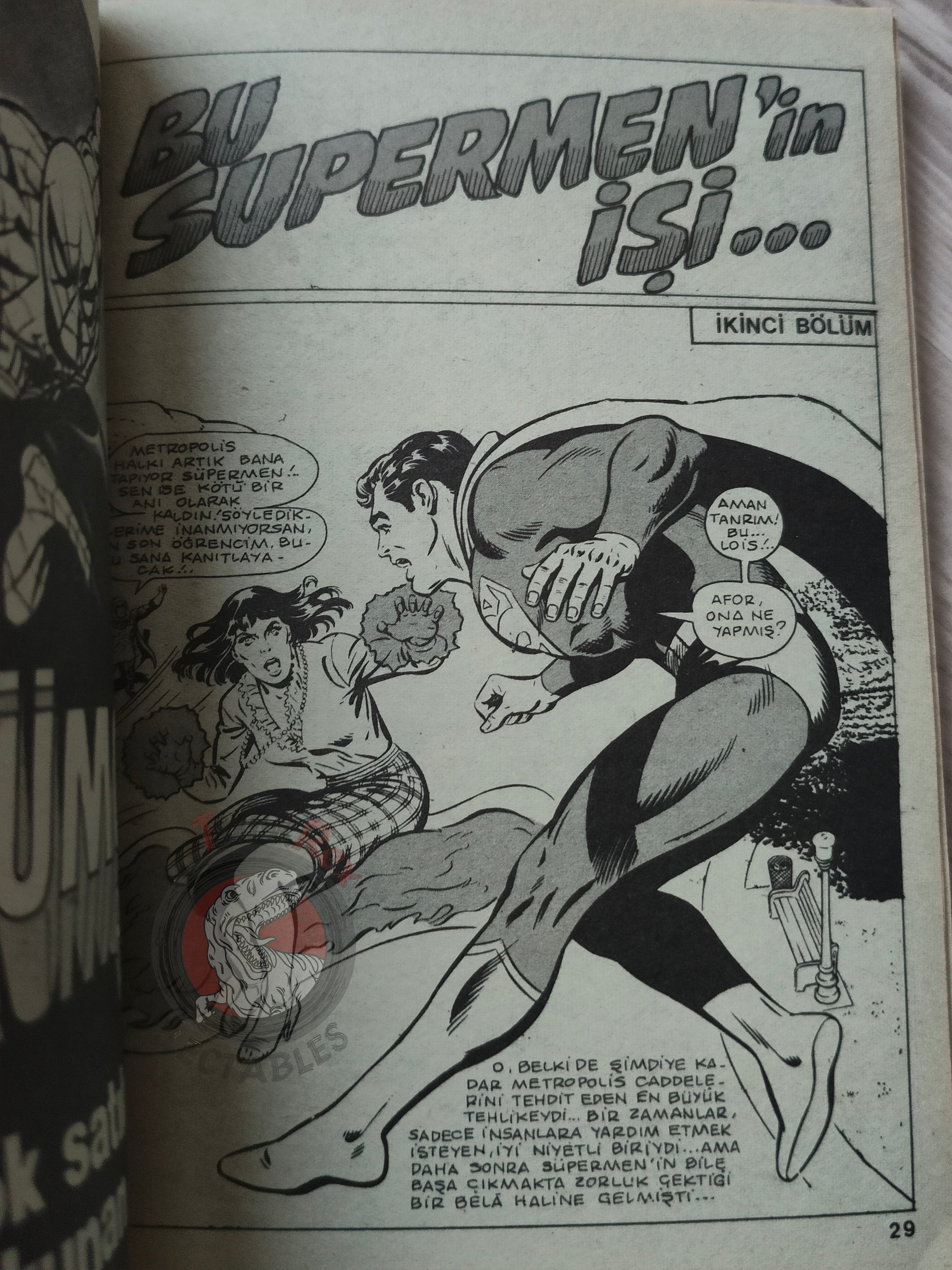 Superman Vol #15 1990 Turkish Comic Turkey #380 #382 Batman Wonder Woman #267