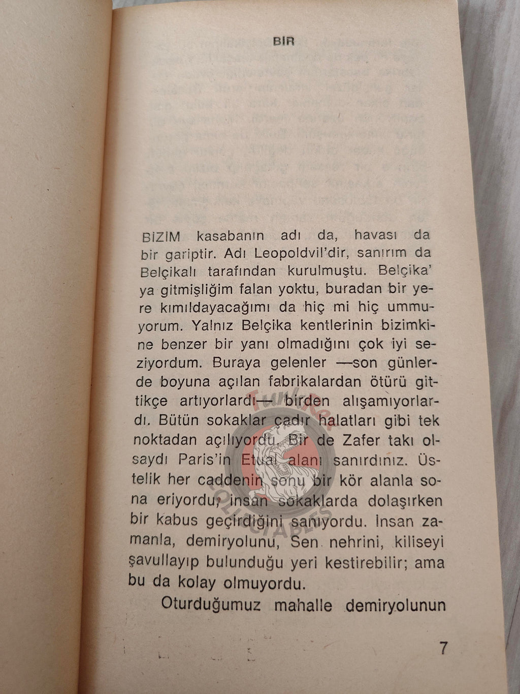 Frédéric Dard –  Les Scélérats 1974 1st Turkish Book Turkey