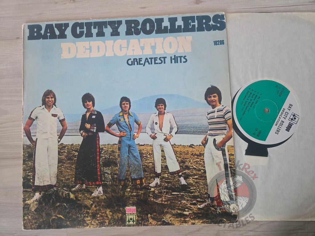 Bay City Rollers – Dedication Turkish Pressing Vinyl Turkey Edition