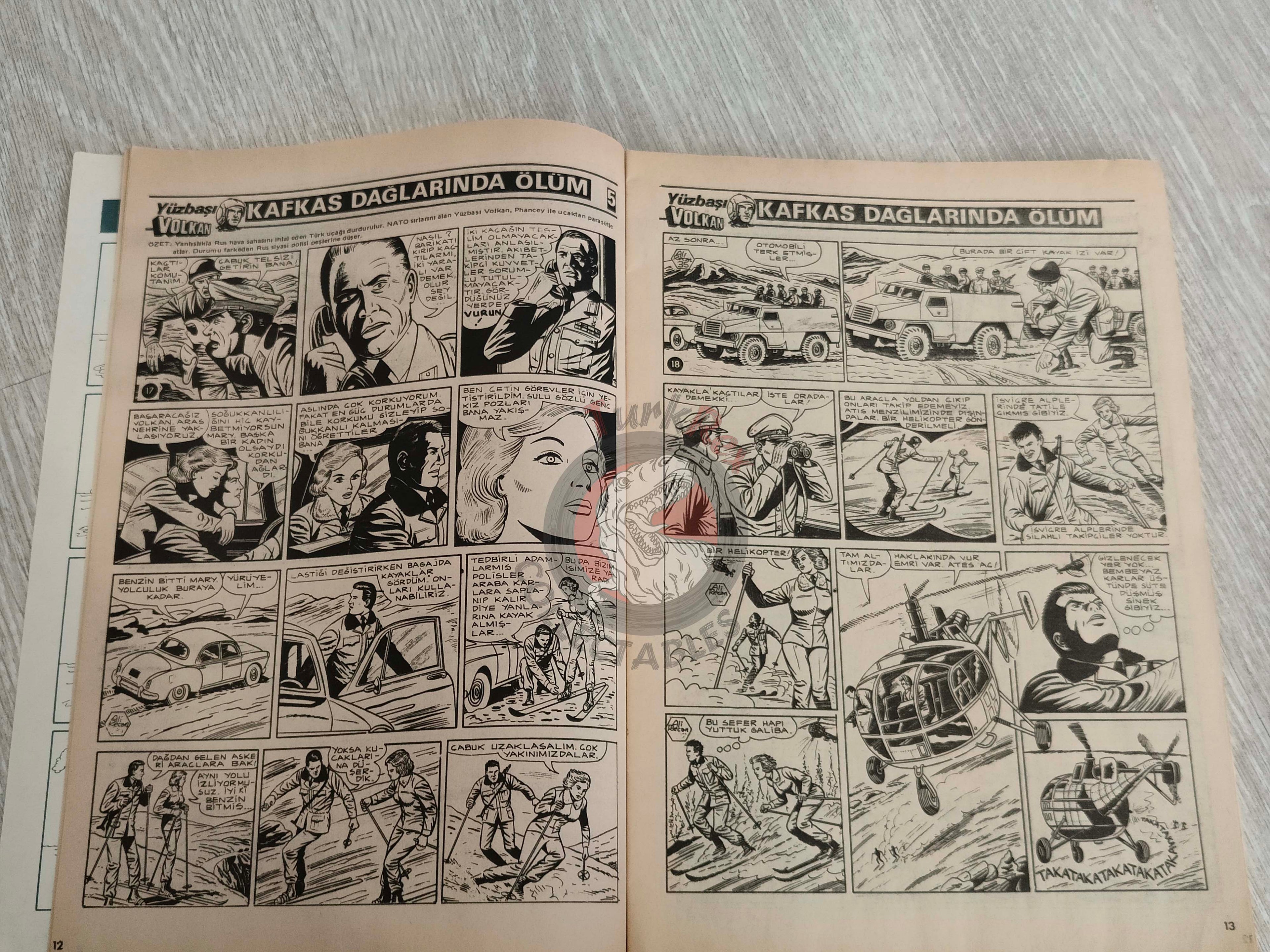 Tercüman Çocuk #27 1983 Turkish Comic Turkey Star Wars #48 Les Tuniques Bleues Derib