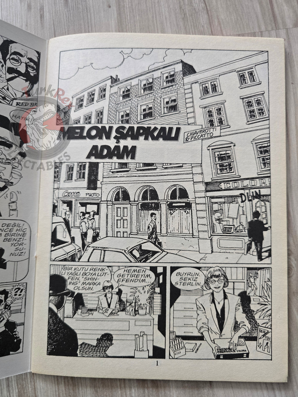 Dylan Dog presenta Groucho – L’uomo Con La Bombetta 2001 Turkish Comic Turkey