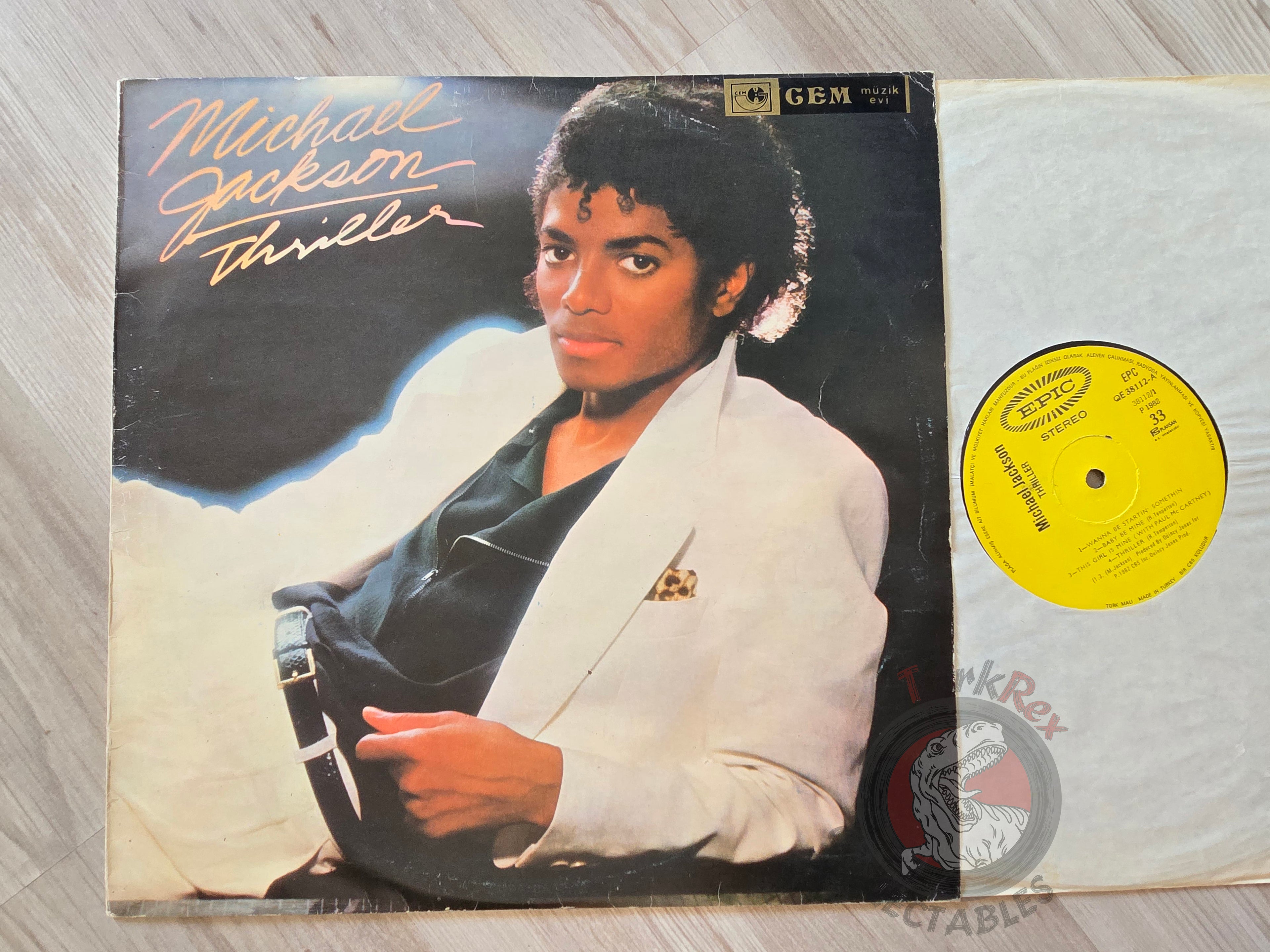 Michael Jackson – Thriller Turkish Pressing Vinyl Turkey Edition