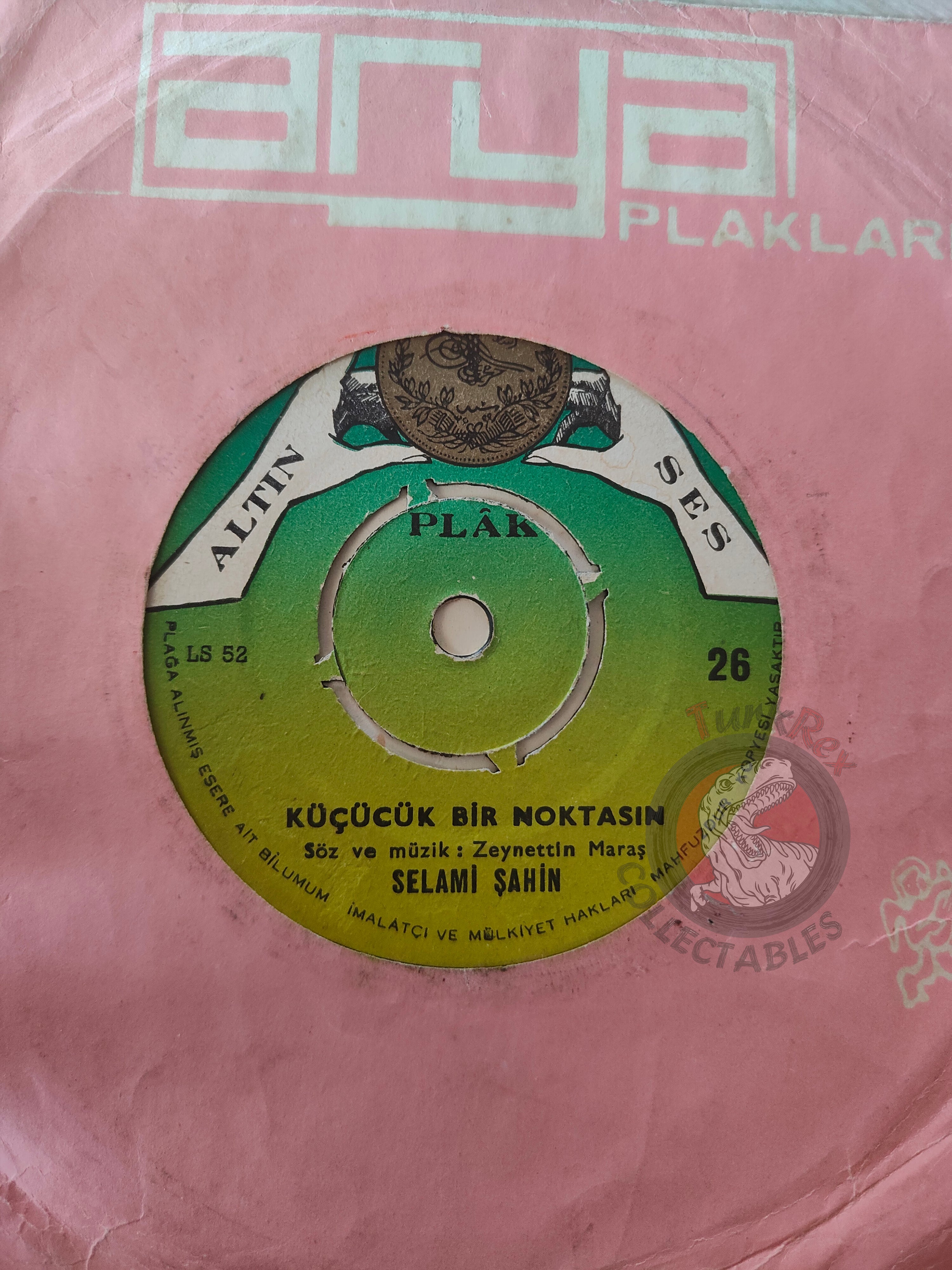 Selami Şahin – Seninle Düştüm Dile 7" Turkish Pressing Vinyl Turkey Edition