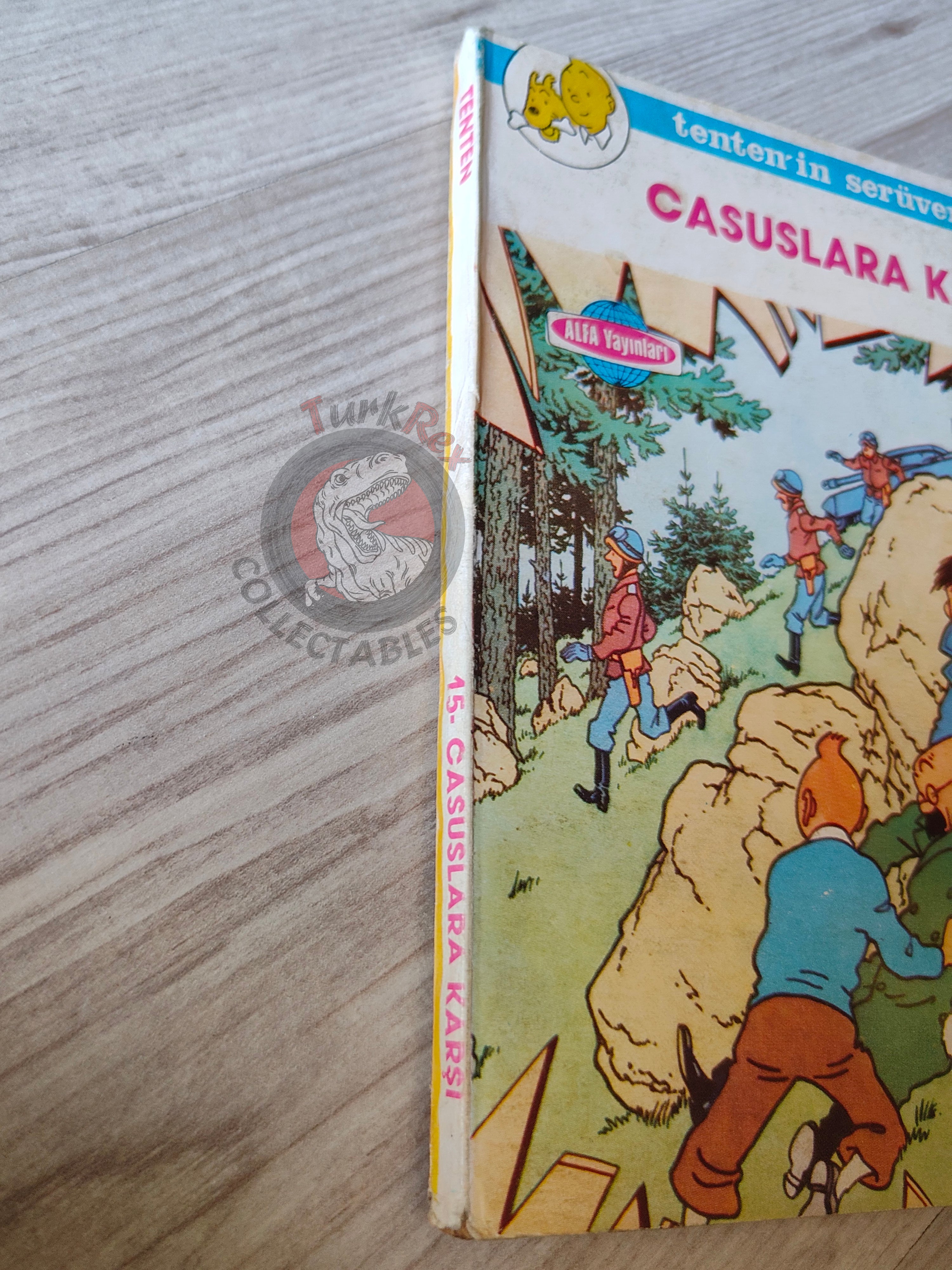 Tintin – The Calculus Affair mid 1980s Turkish Edition Comic Turkey 1