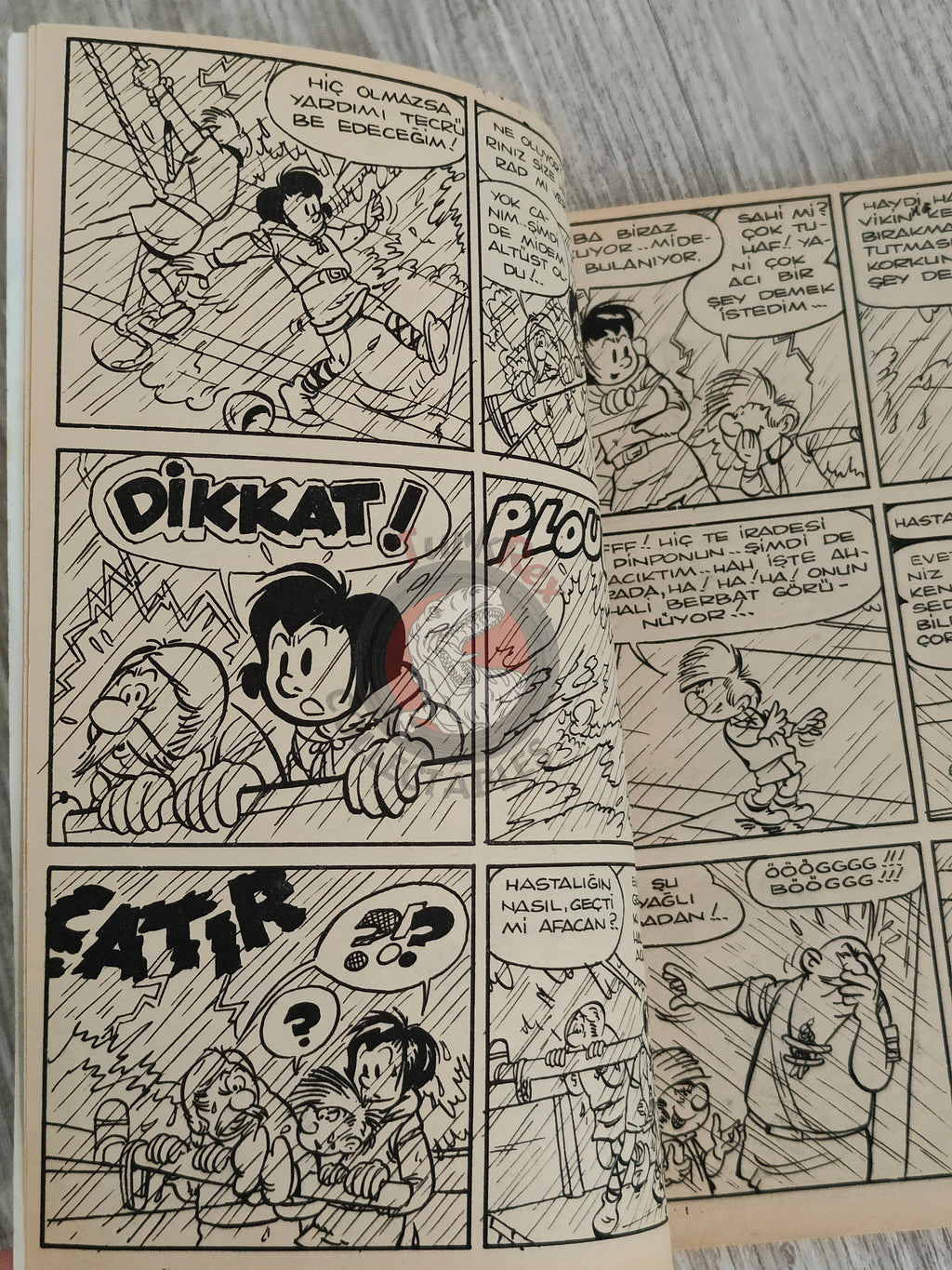 Johan et Pirlouit #1 1984 Turkish Comic Turkey La Source des Dieux #6
