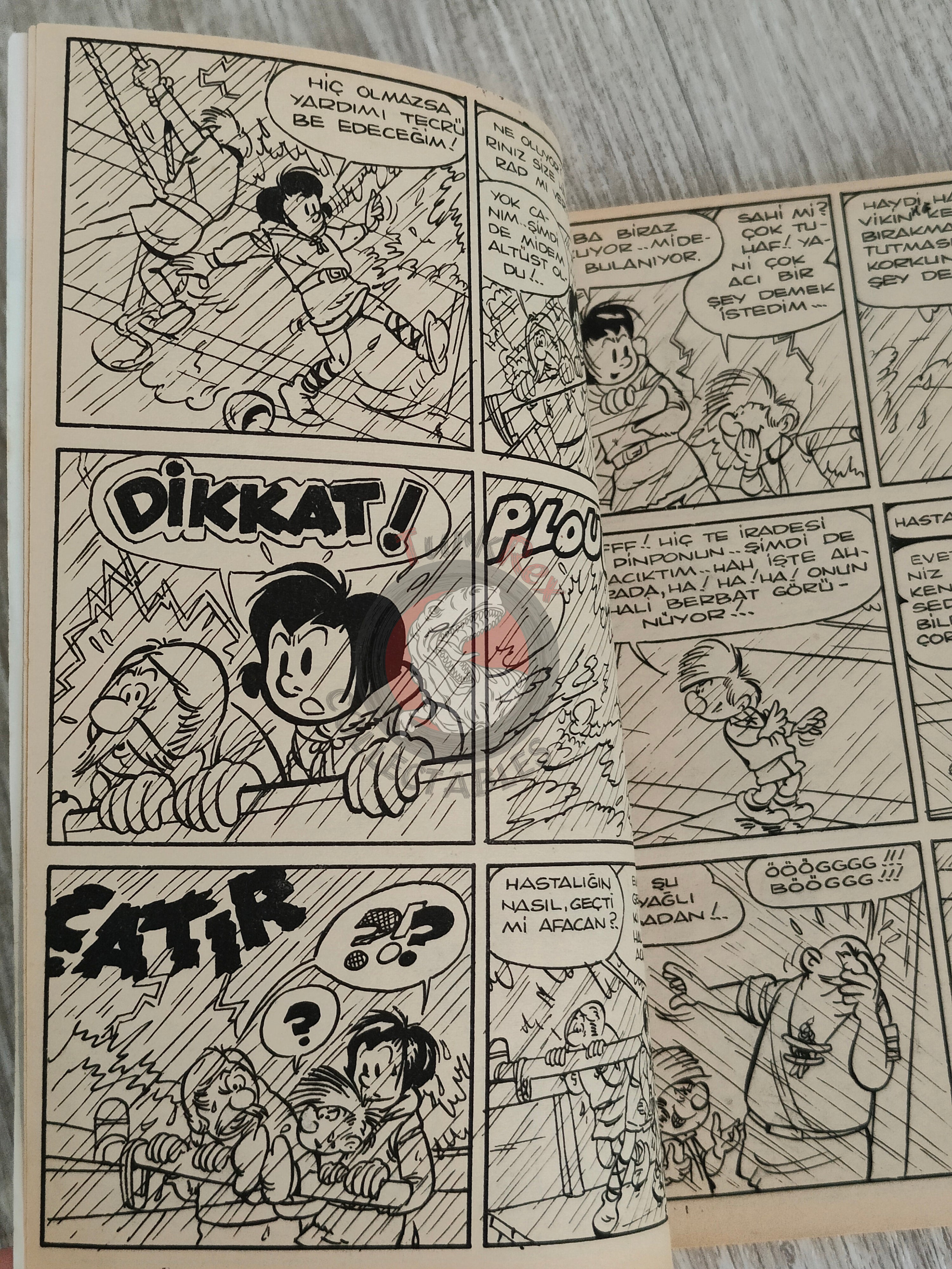 Johan et Pirlouit #1 1984 Turkish Comic Turkey La Source des Dieux #6