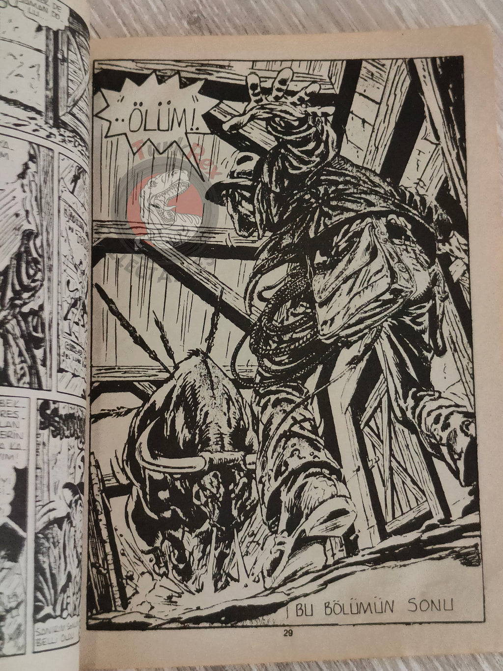 Red Sonja #10 1987 Turkish Comic Turkey Cover #14 - #10 Indiana Jones #12