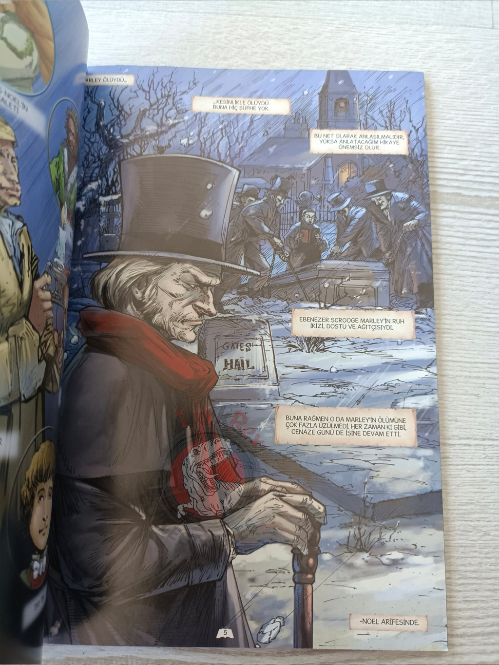 A Christmas Carol – Charles Dickens Turkish Comic Turkey Campfire Classics