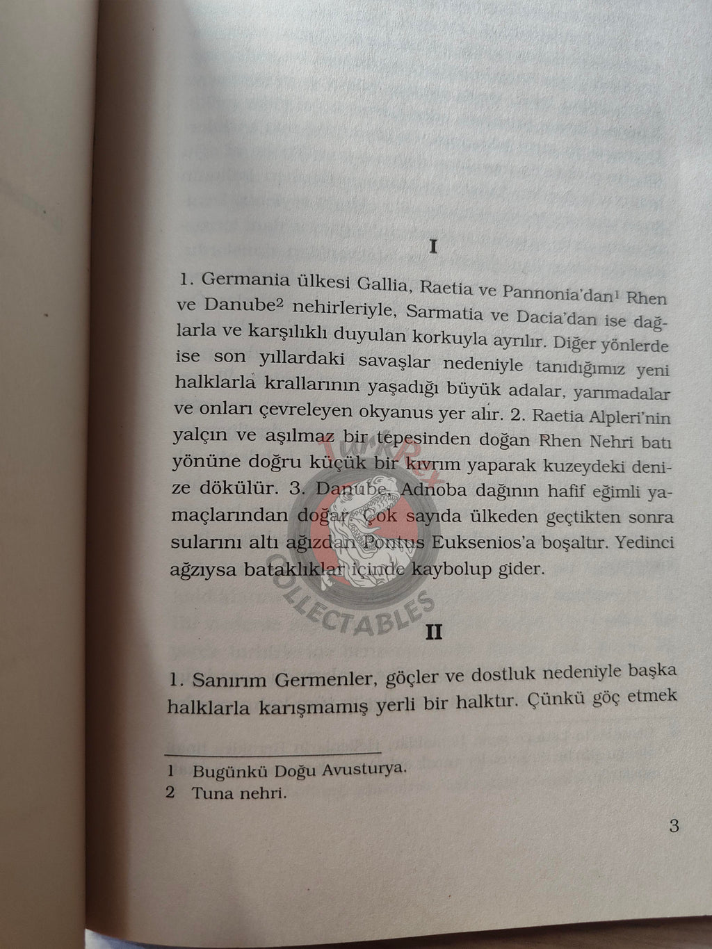 Cornelius Tacitus – Germania & Agricola 2006 Turkish Book Turkey