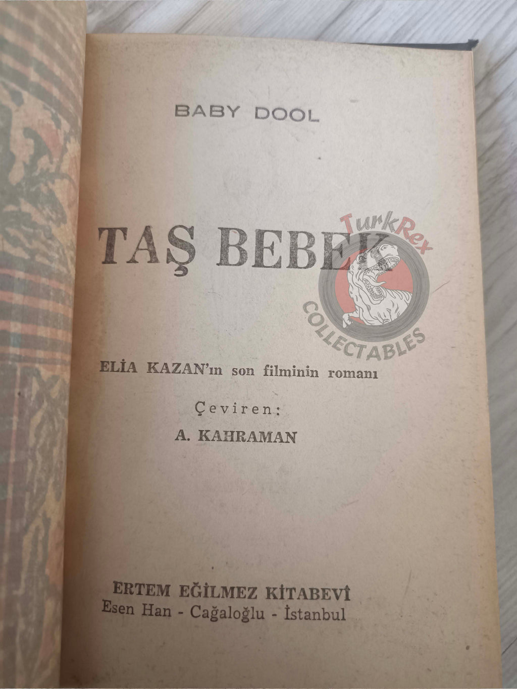Elia Kazan – Baby Doll  1957 1st Turkish Book Turkey