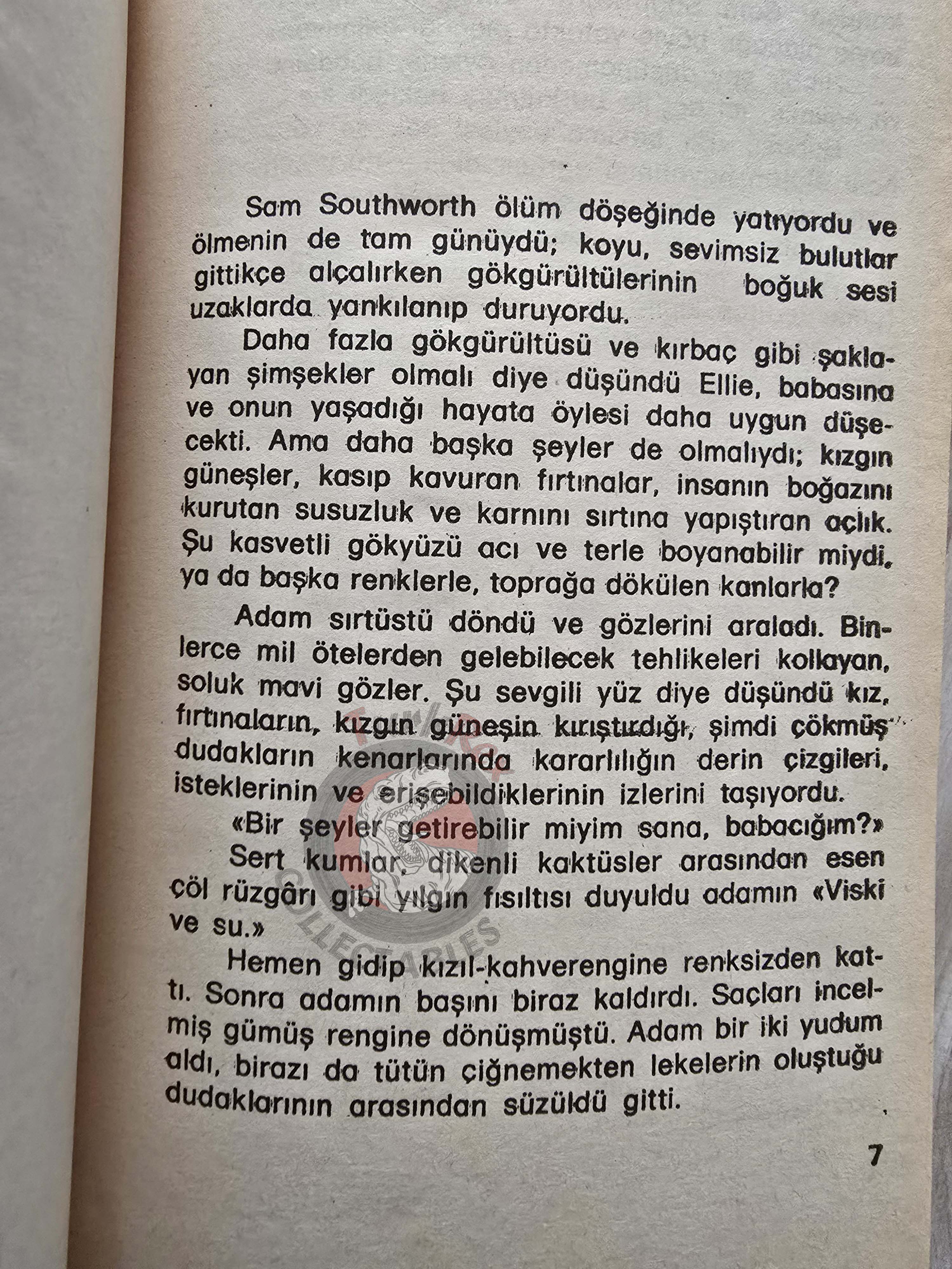 Lee Raintree – Dallas 1 1980 Turkish Book Turkey Tv Series