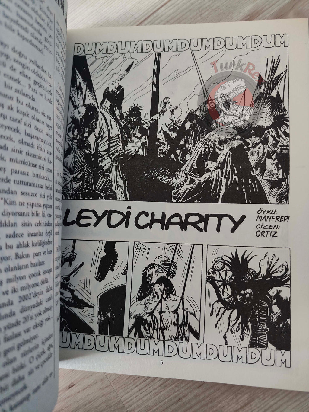 Magico Vento #3 Lady Charity 2002 Turkish Comic Turkey Bonelli