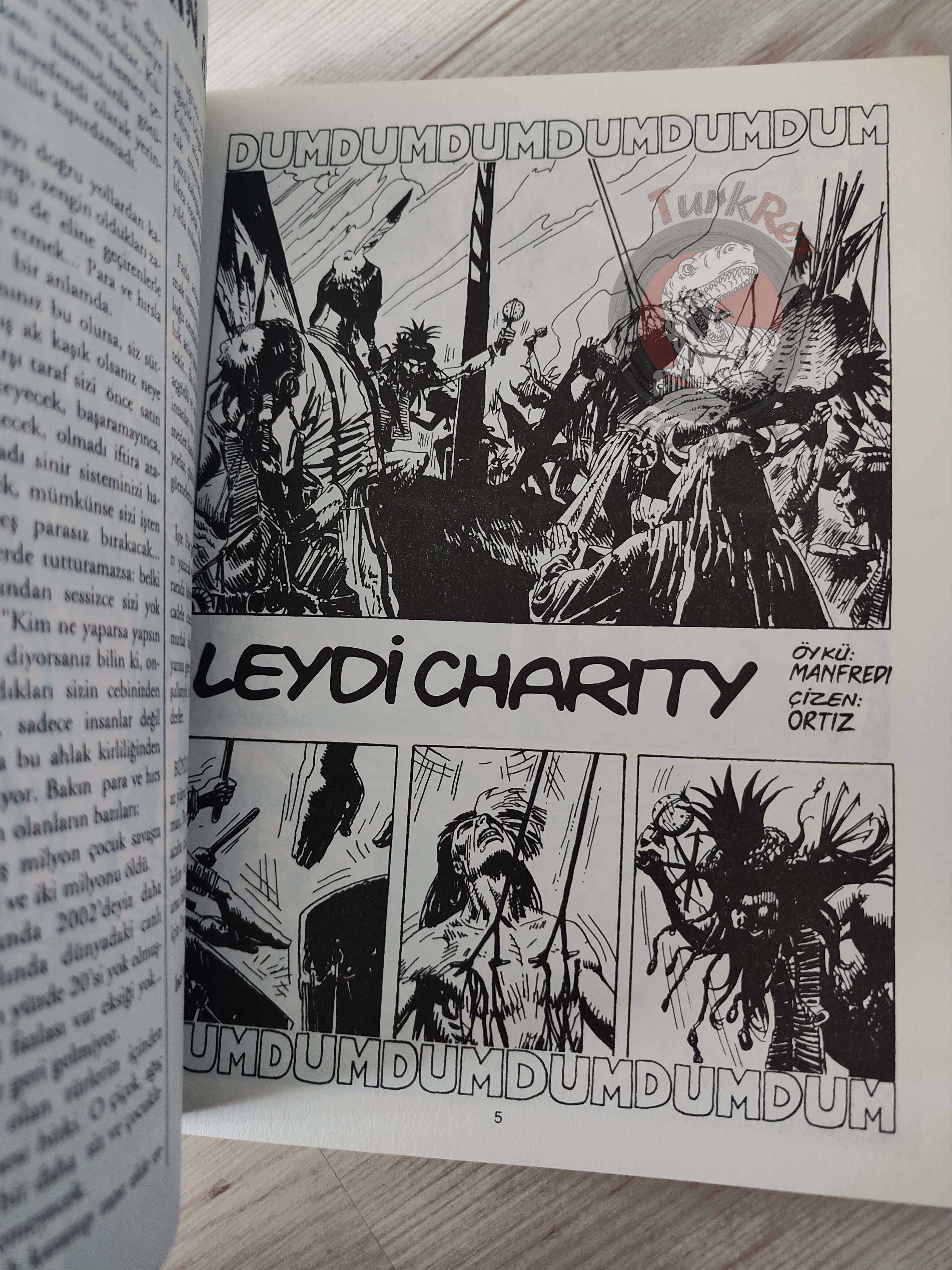 Magico Vento #3 Lady Charity 2002 Turkish Comic Turkey Bonelli