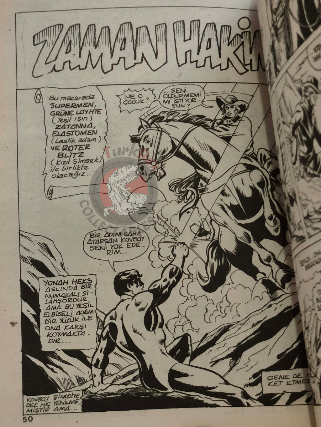Superman #78 1990 Turkish Comic Turkey #29 Justice League of America #198 #199