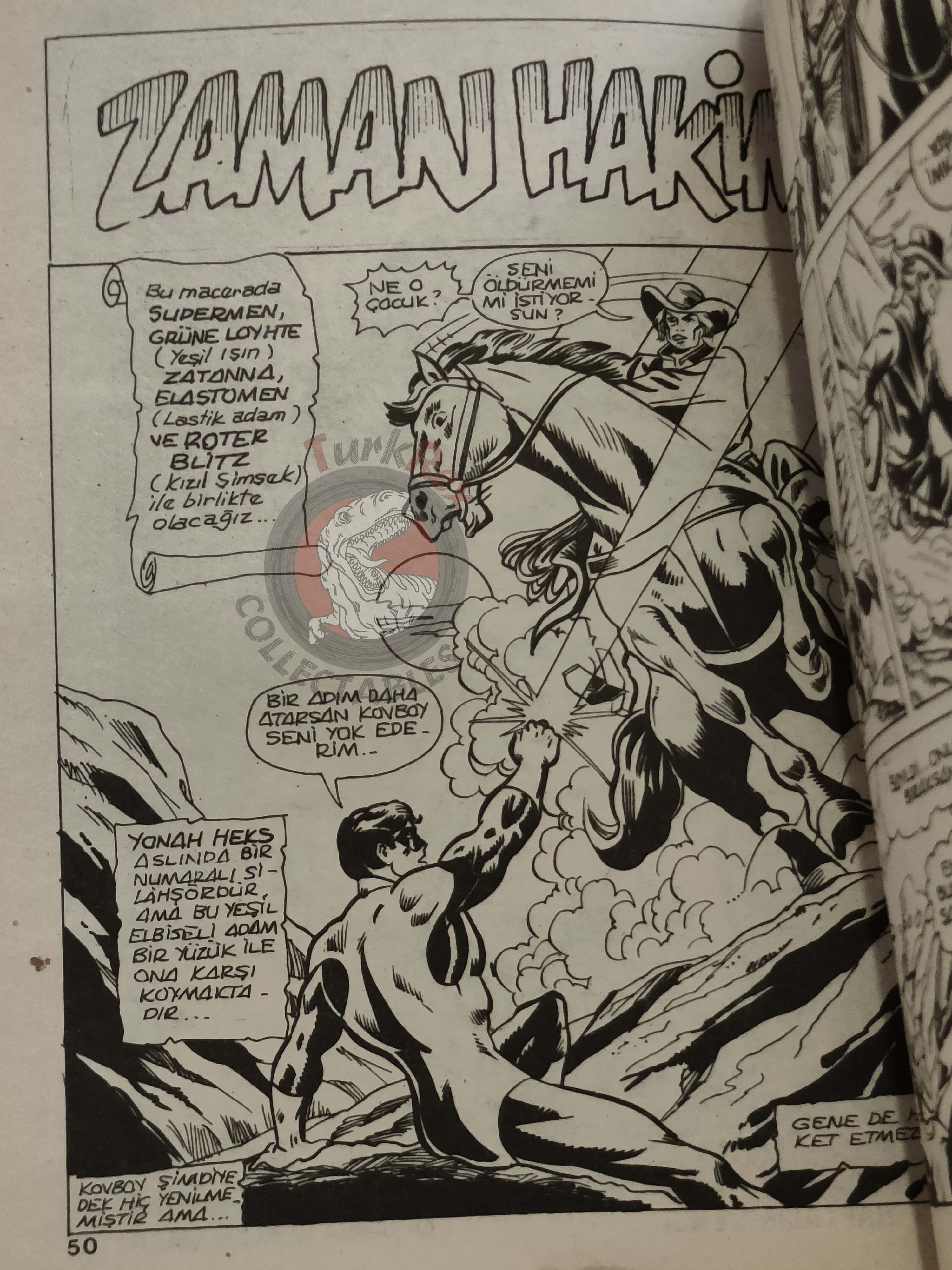 Superman #78 1990 Turkish Comic Turkey #29 Justice League of America #198 #199