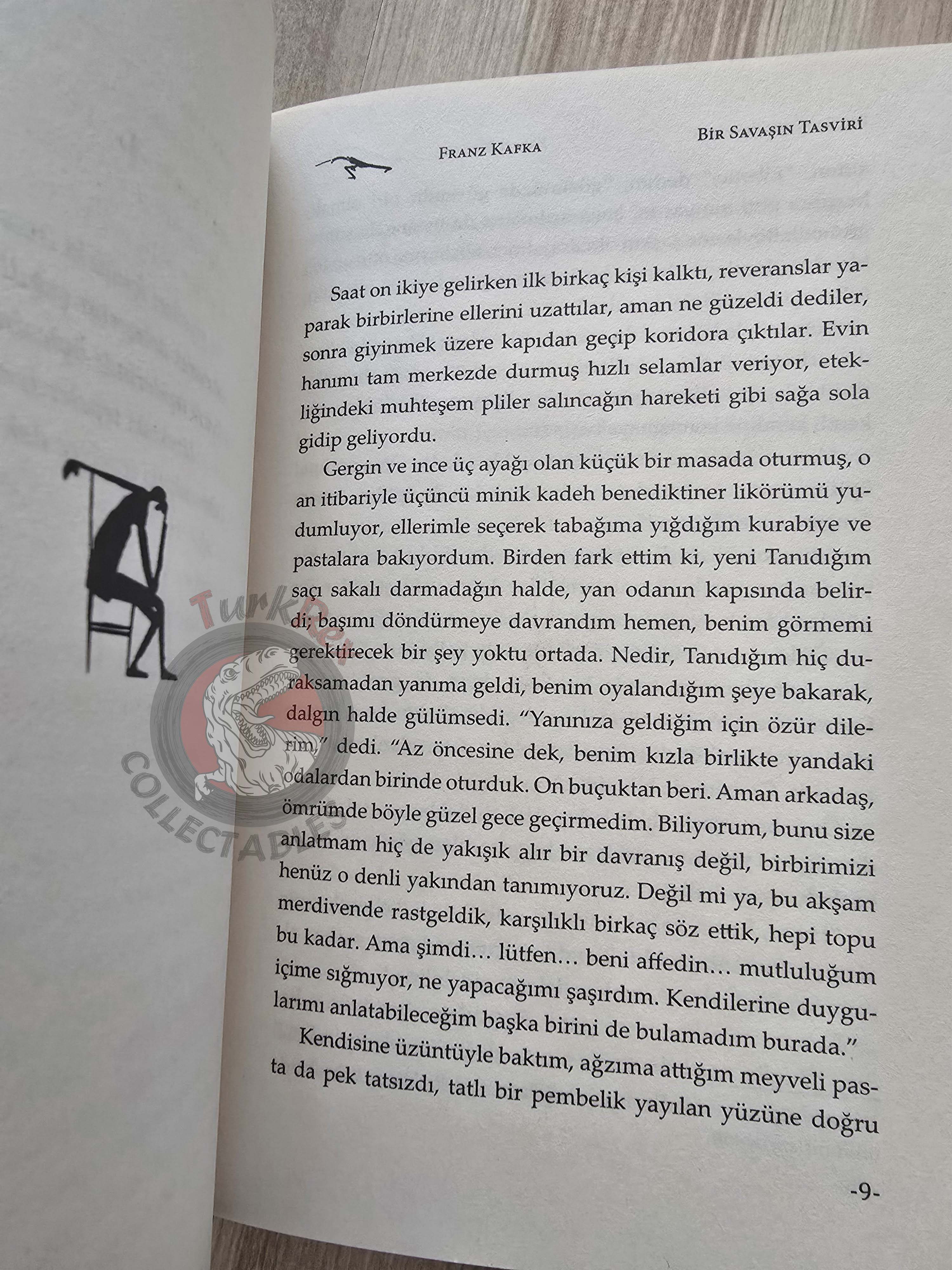 Franz Kafka – Description of a Struggle Turkish Book Turkey
